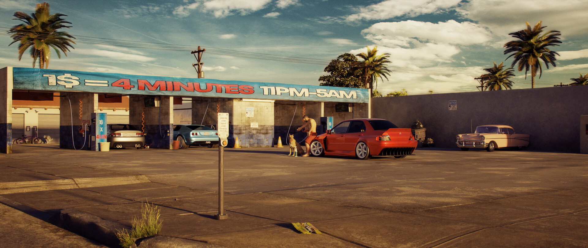ArtStation Car Wash