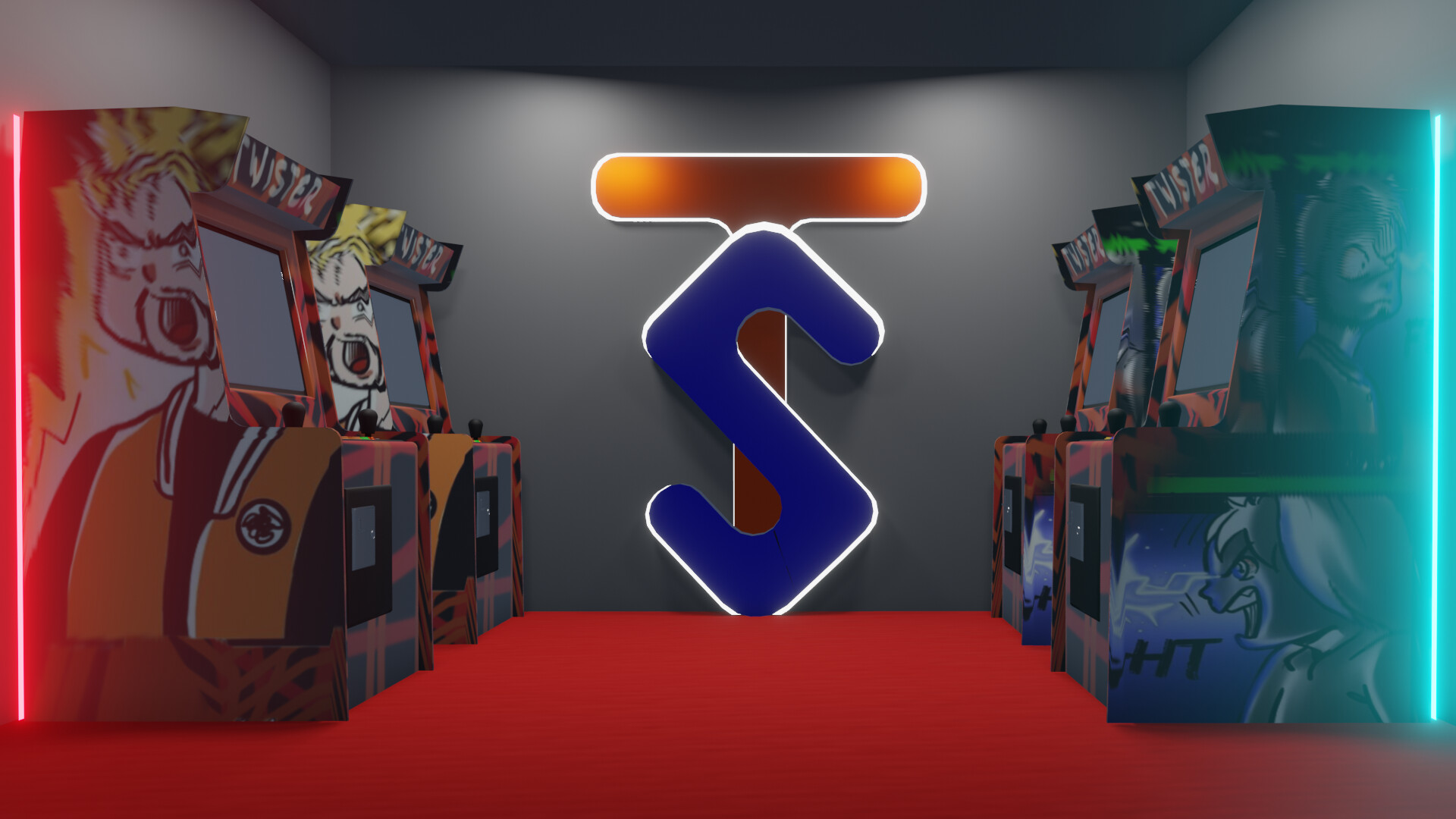 ArtStation Twistersanches's Arcade Room