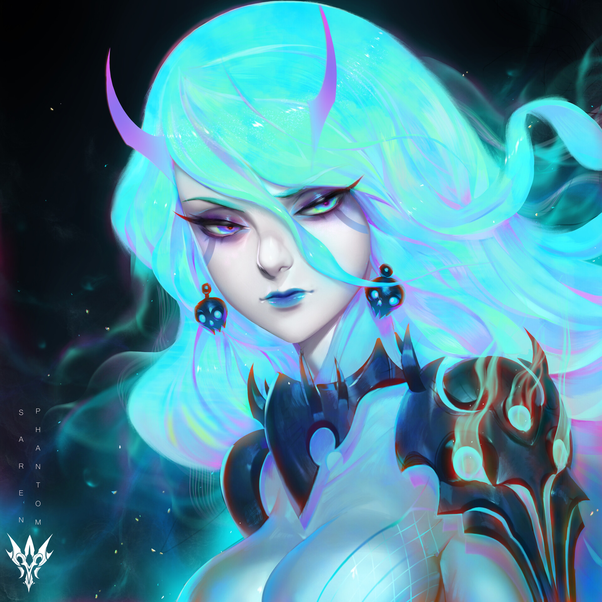 иллюзион голубая графиня