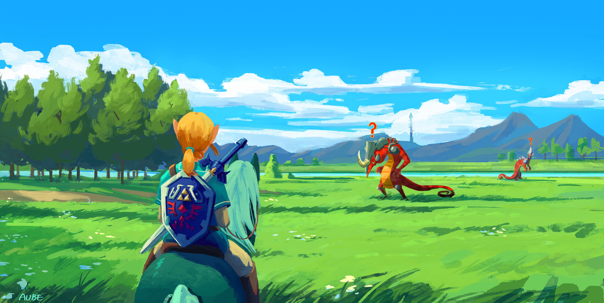 ArtStation - Breath of the wild!