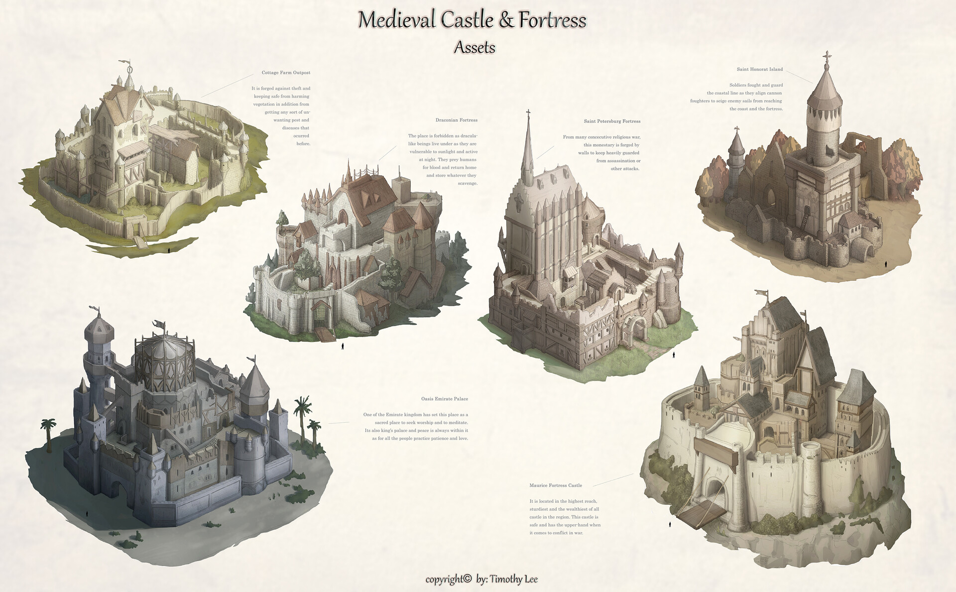 Dimodee - Medieval Castle \u0026 Fortress, image size:1920x1189