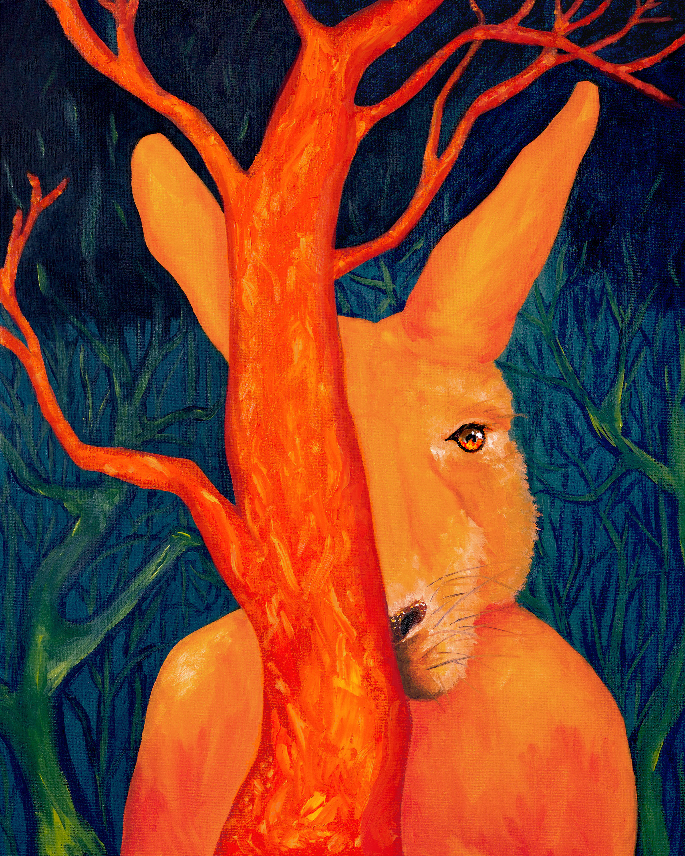 Oil on canvas with digital adjustment
50.8 x 40.6 cm