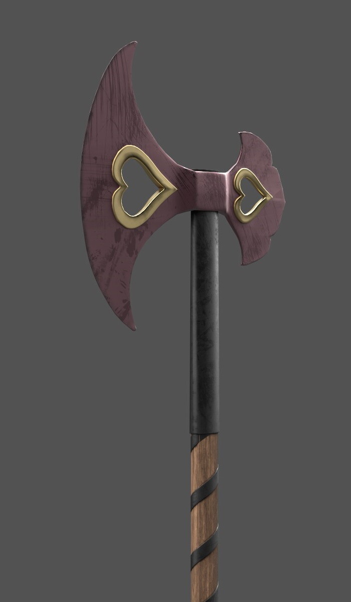 ArtStation Heart Axe