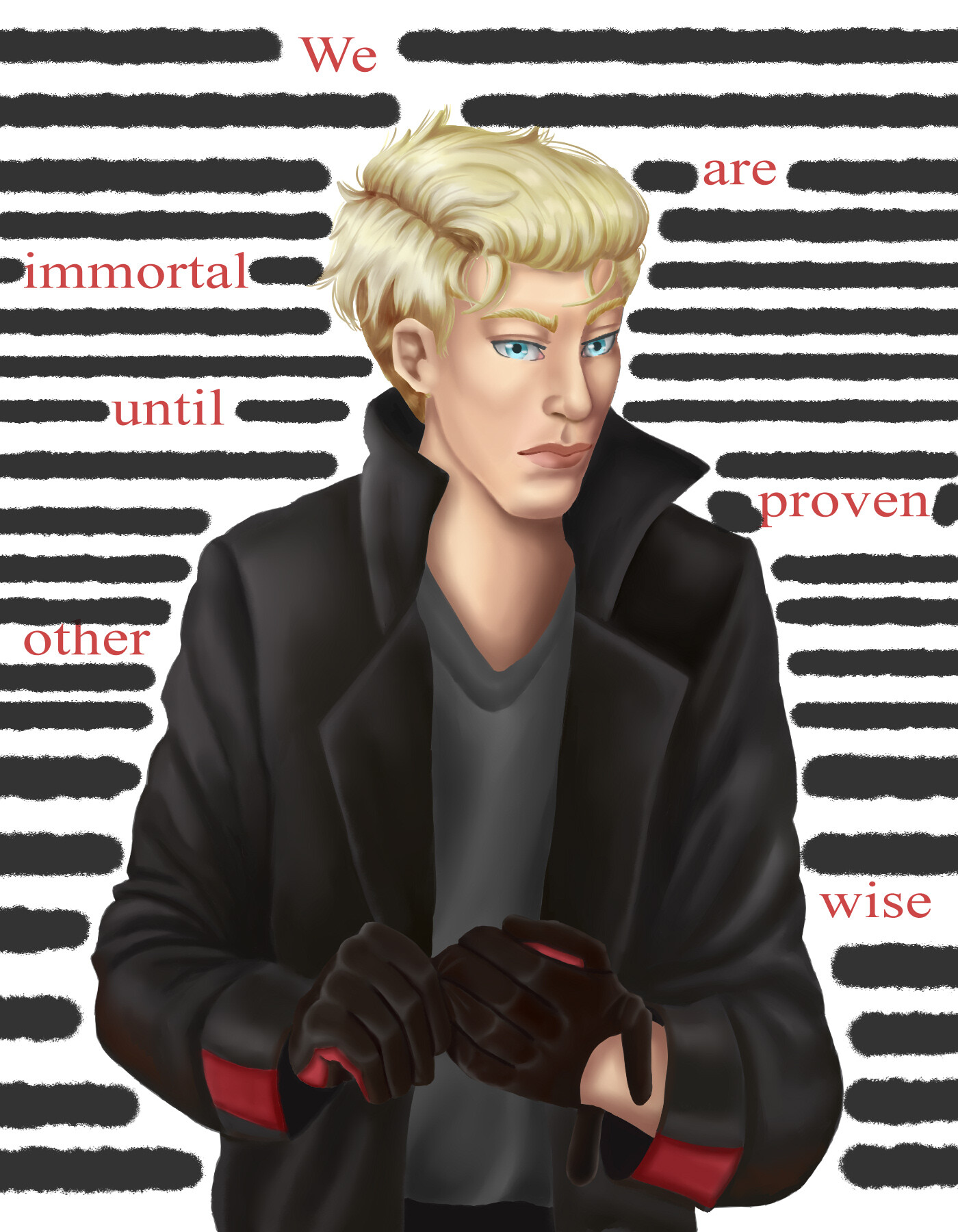 ArtStation Victor Vale [Vicious by V.E. Schwab] Fanart