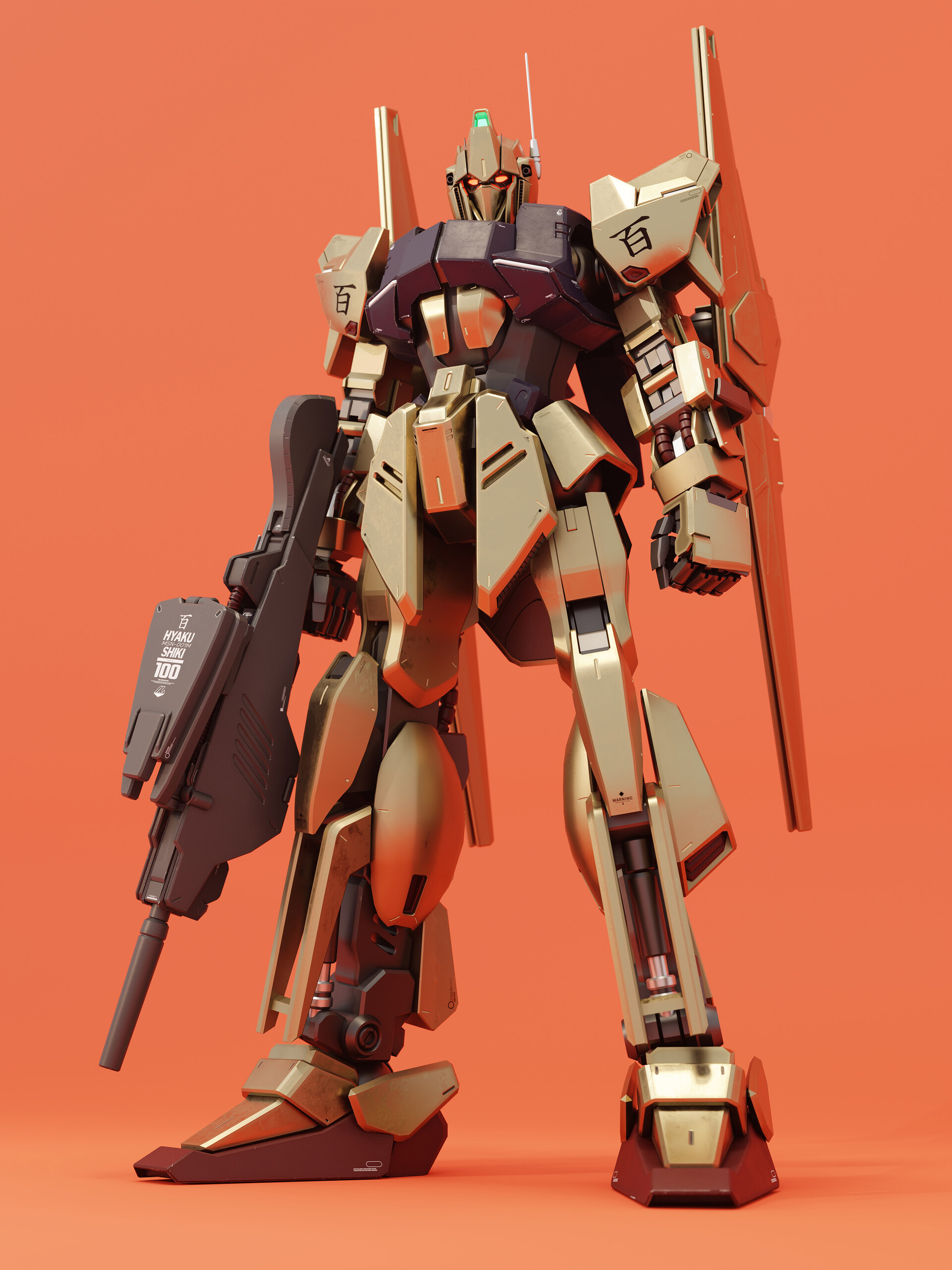 Jeff Allen - MSN-100M Hyaku Shiki (Project M)