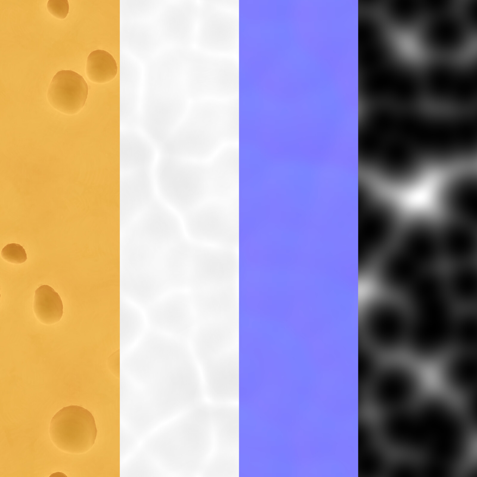 Basecolor, AO, Normal, Height