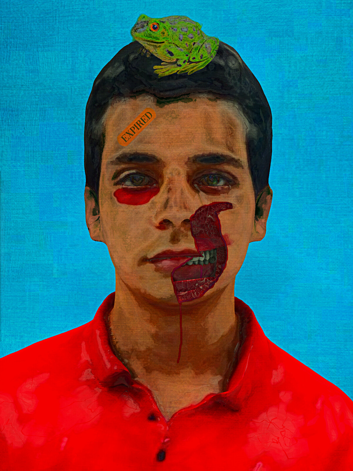 3d Self portrait by Aymon (Ahmed Ayman). 