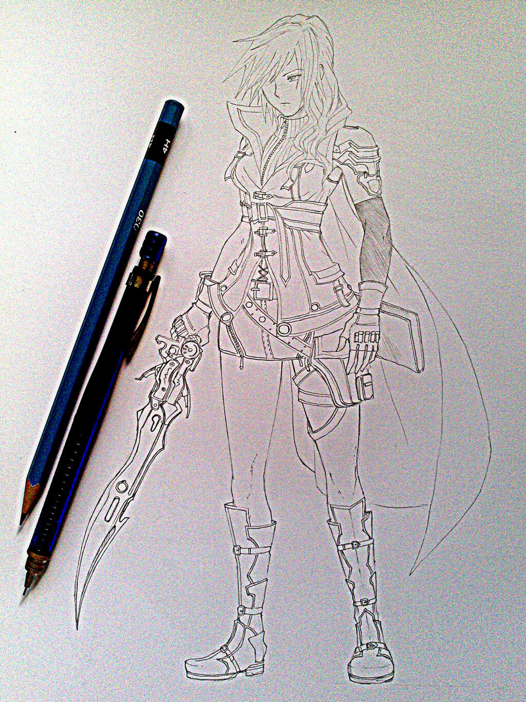 Lightning Final Fantasy Xiii Christof A Artstation Lightning Final Fantasy Xiii Christof A Artstation