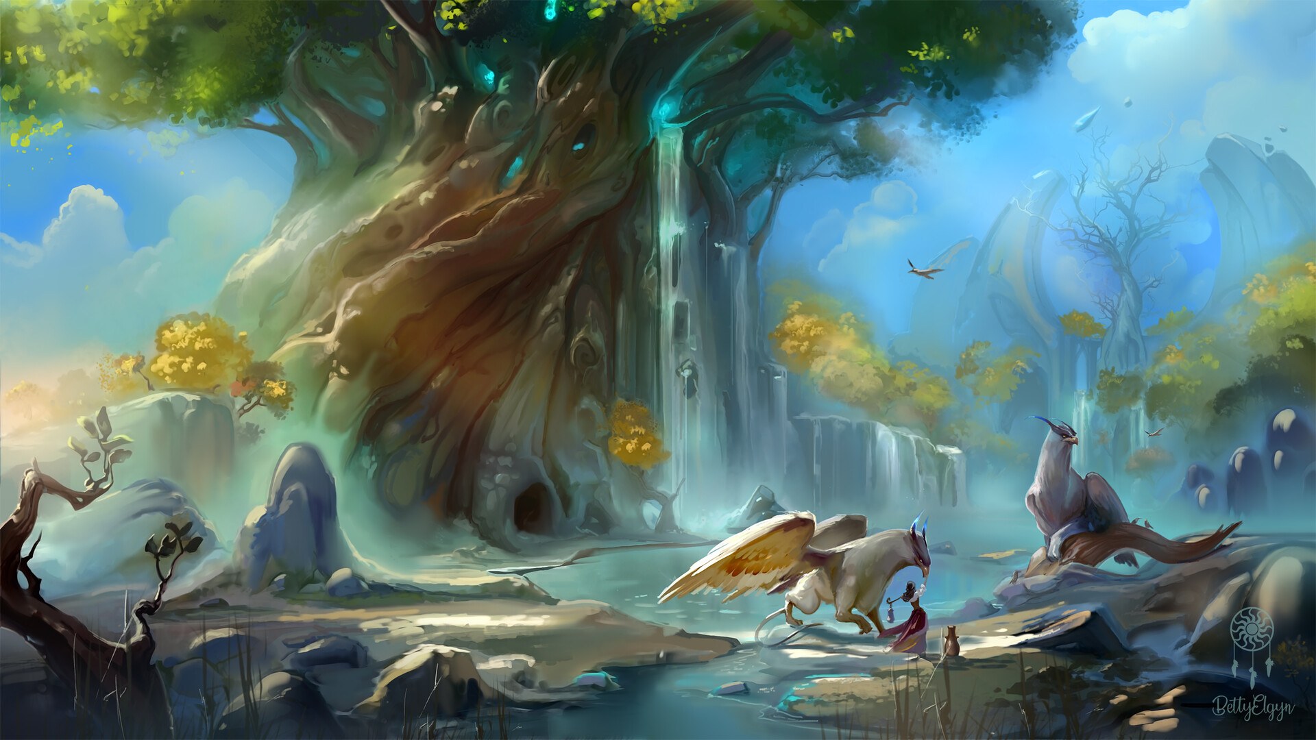 ArtStation - Magic Trees