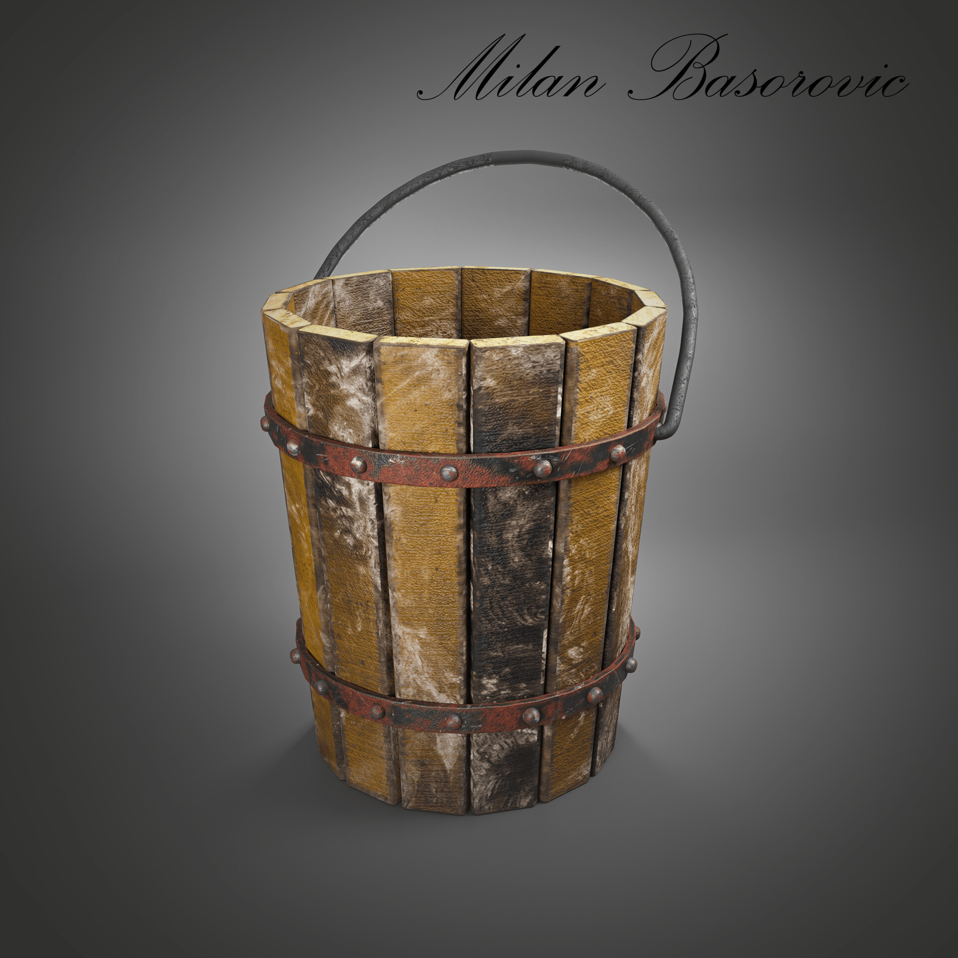 ArtStation Old Bucket