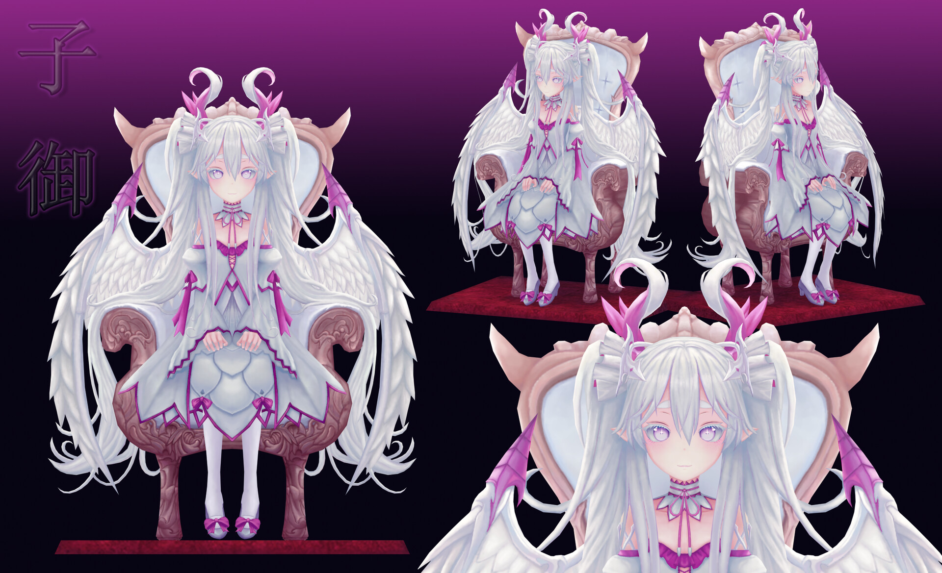 teen kanna 3d model