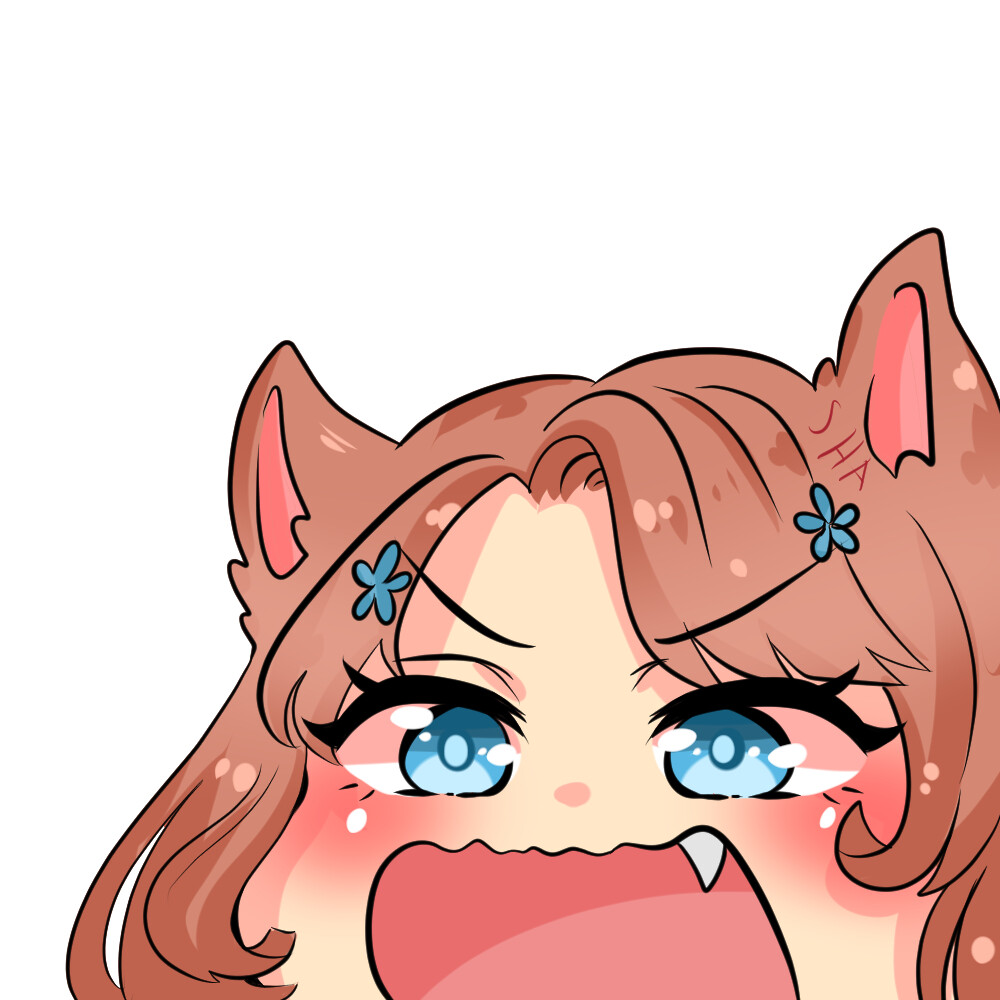Digital Drawing  Illustration ANIMATED cute chibi Emotes  Kawaii Anime  excited HYPE Girl Animated GIF Emote For streamers in twitch and discord  Art  Collectibles etnacompe