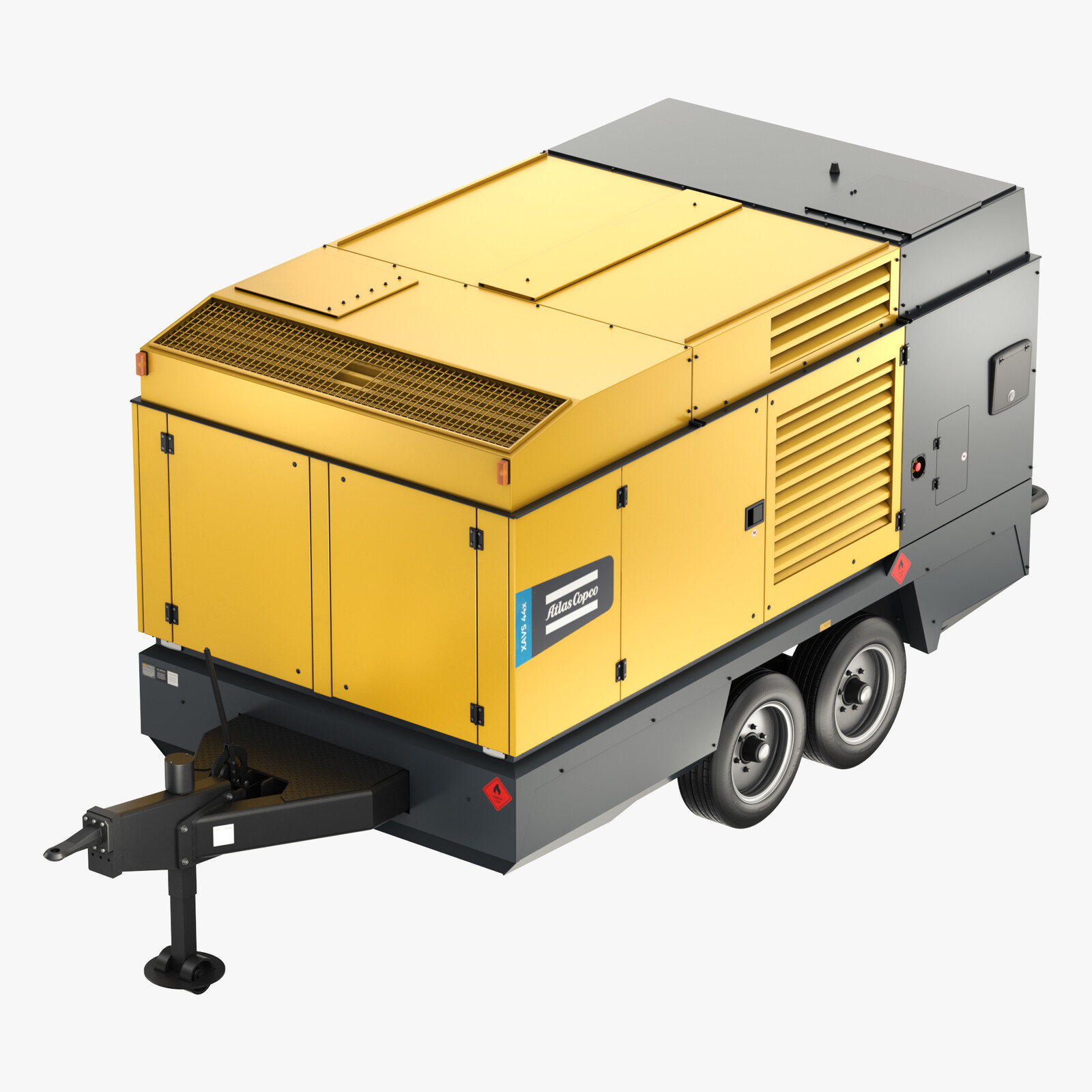 Atlas Copco Large Portable Diesel Air Compressor - DrillAir Y35