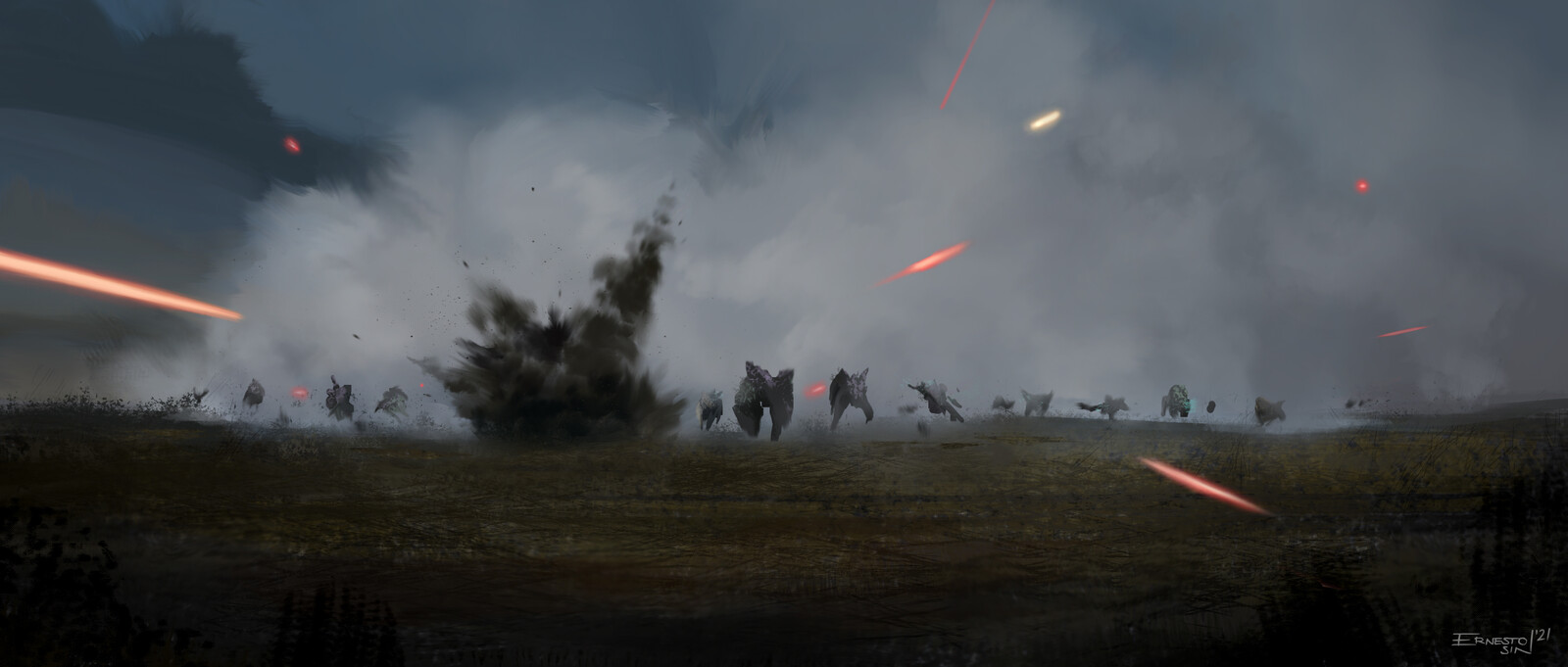 Concept artwork after my first study