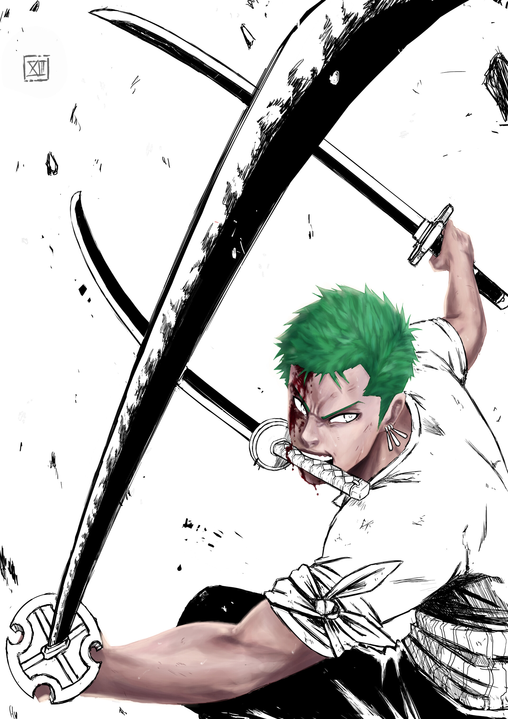 Artstation Roronoa Zoro One Piece