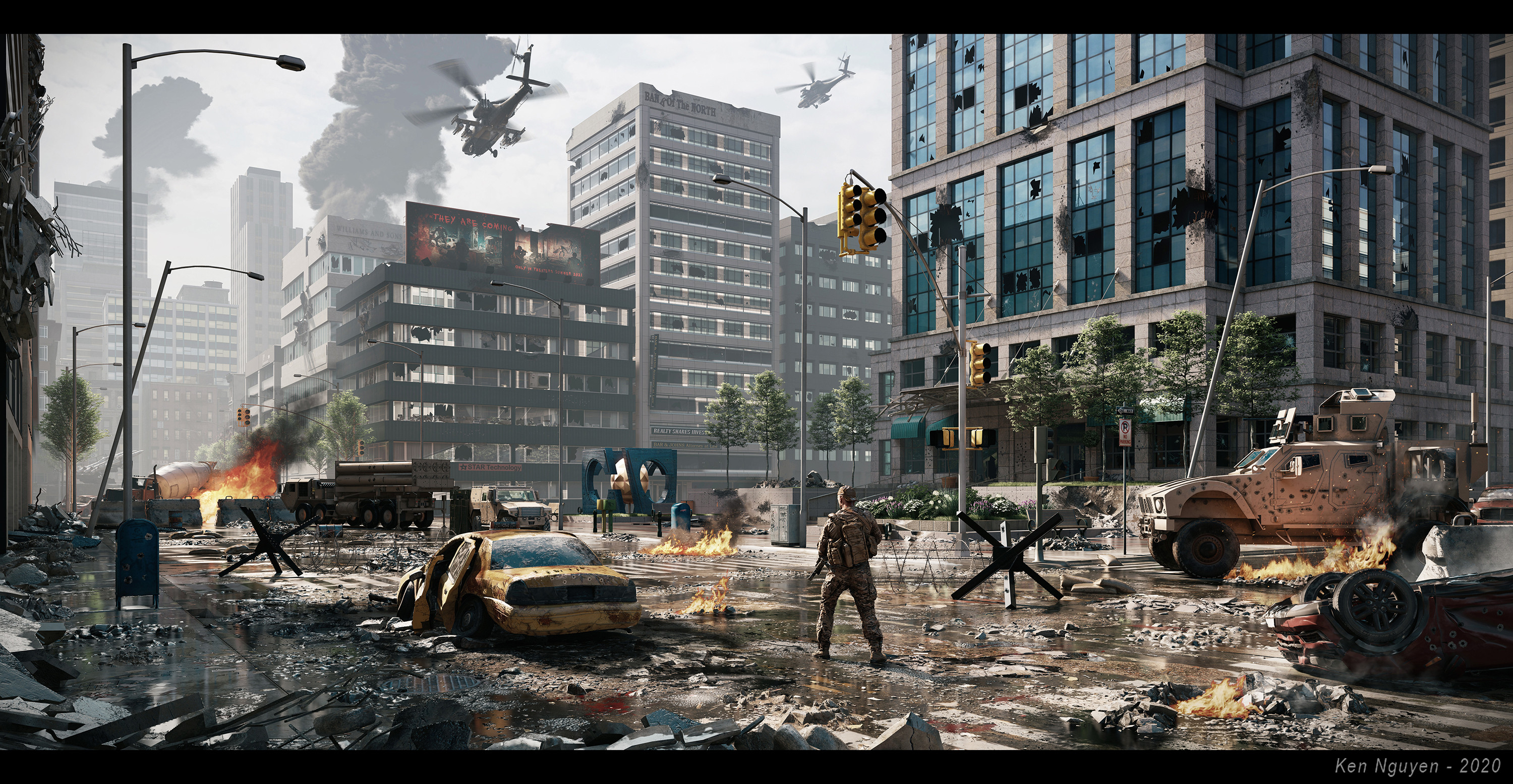 Ken Nguyen - War-Torn Environment Concepts