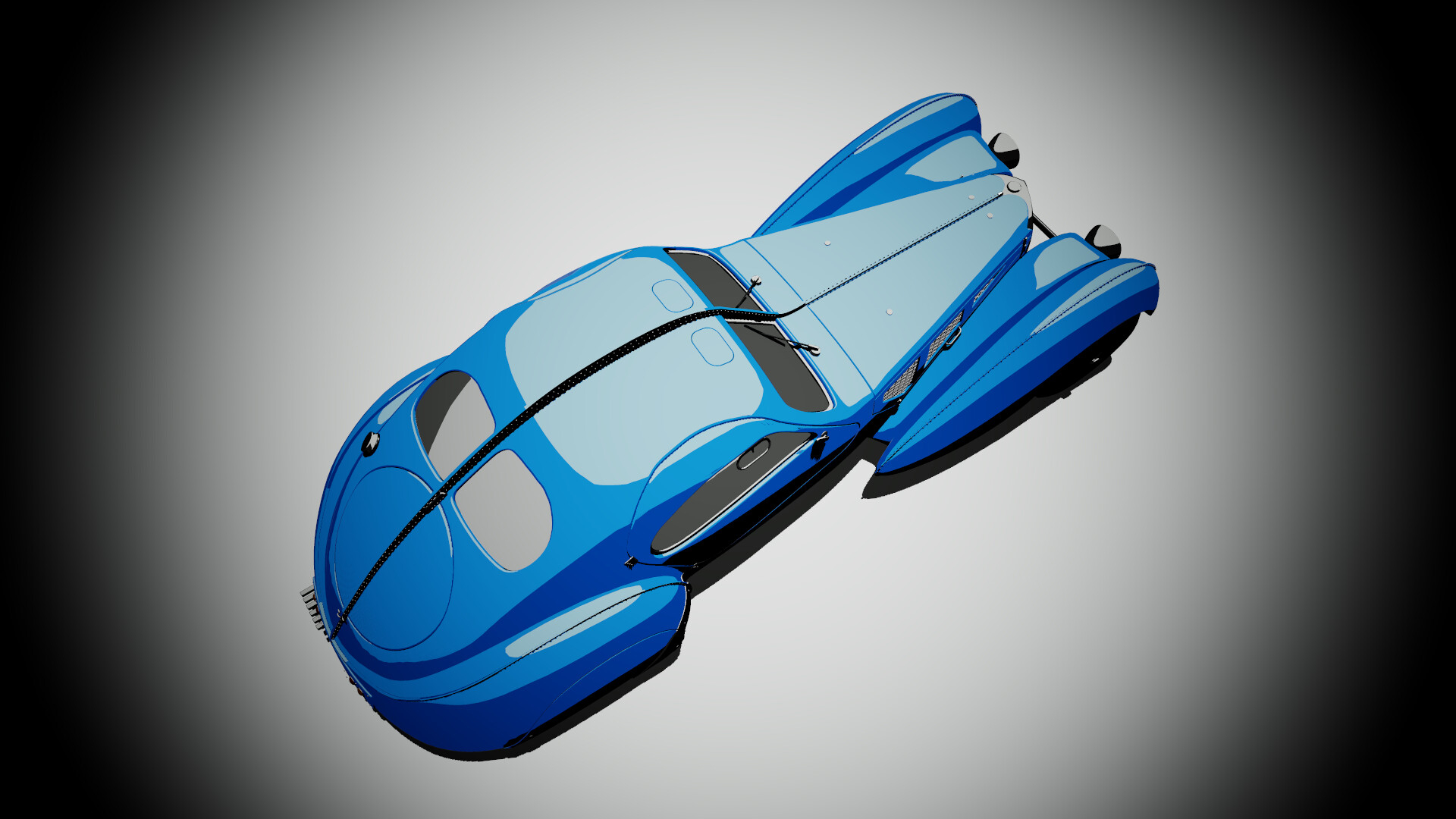 ArtStation - Bugatti cartoon