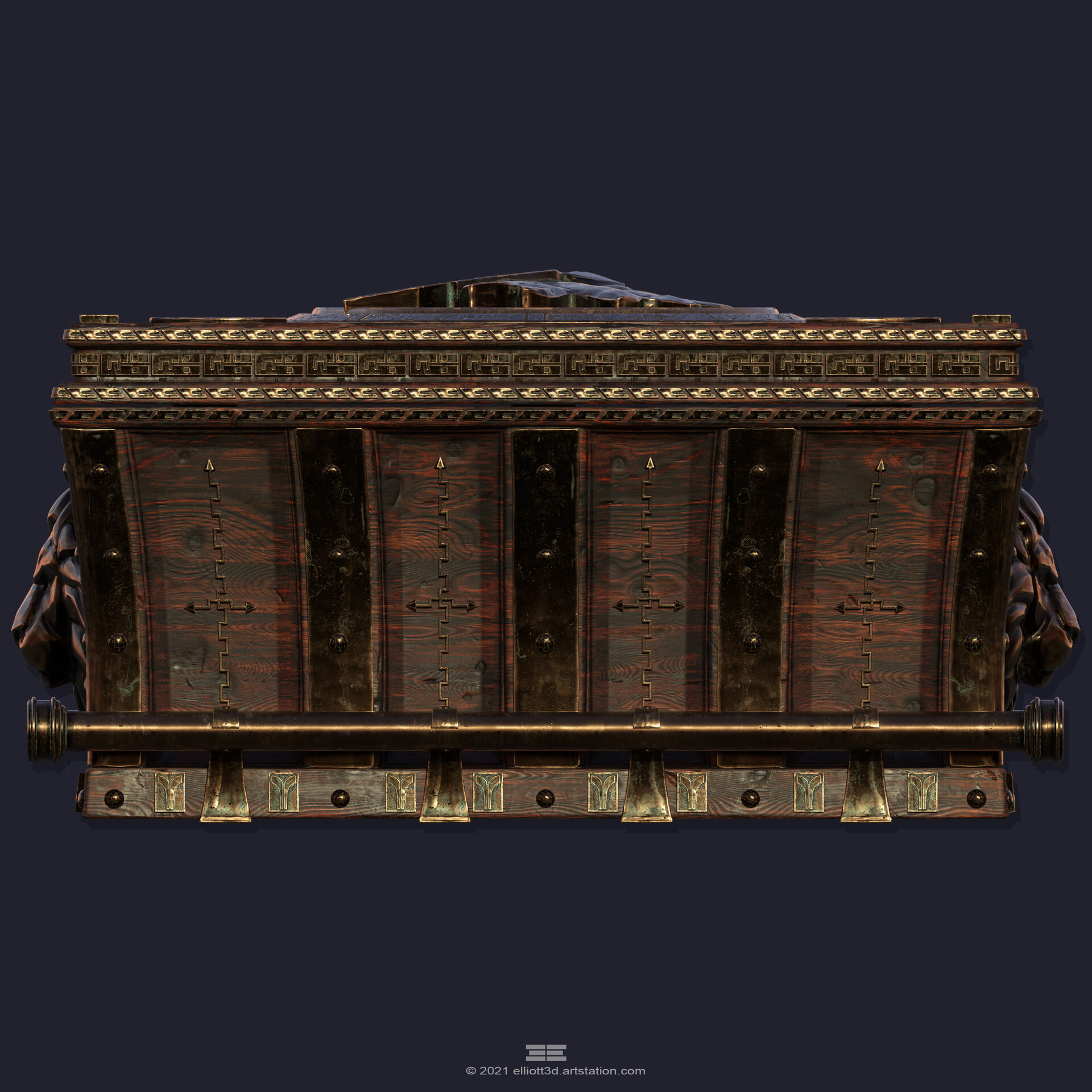 ArtStation King Conan's Chest