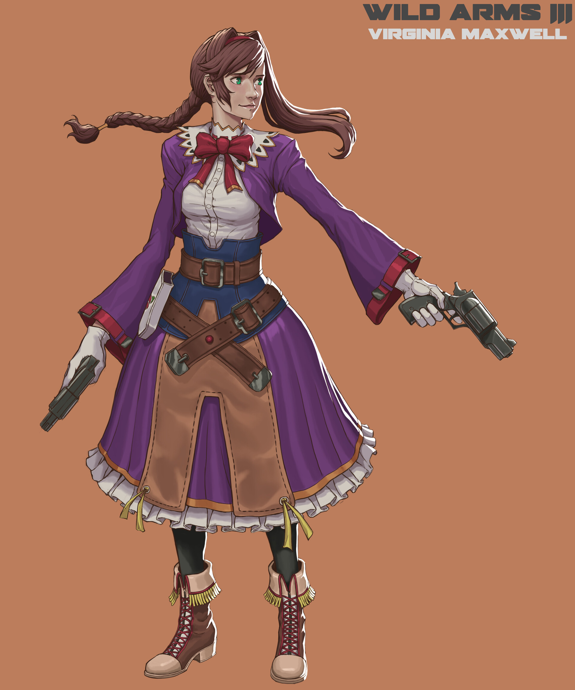 Silver TES Wild Arms 3 : Virginia Maxwell