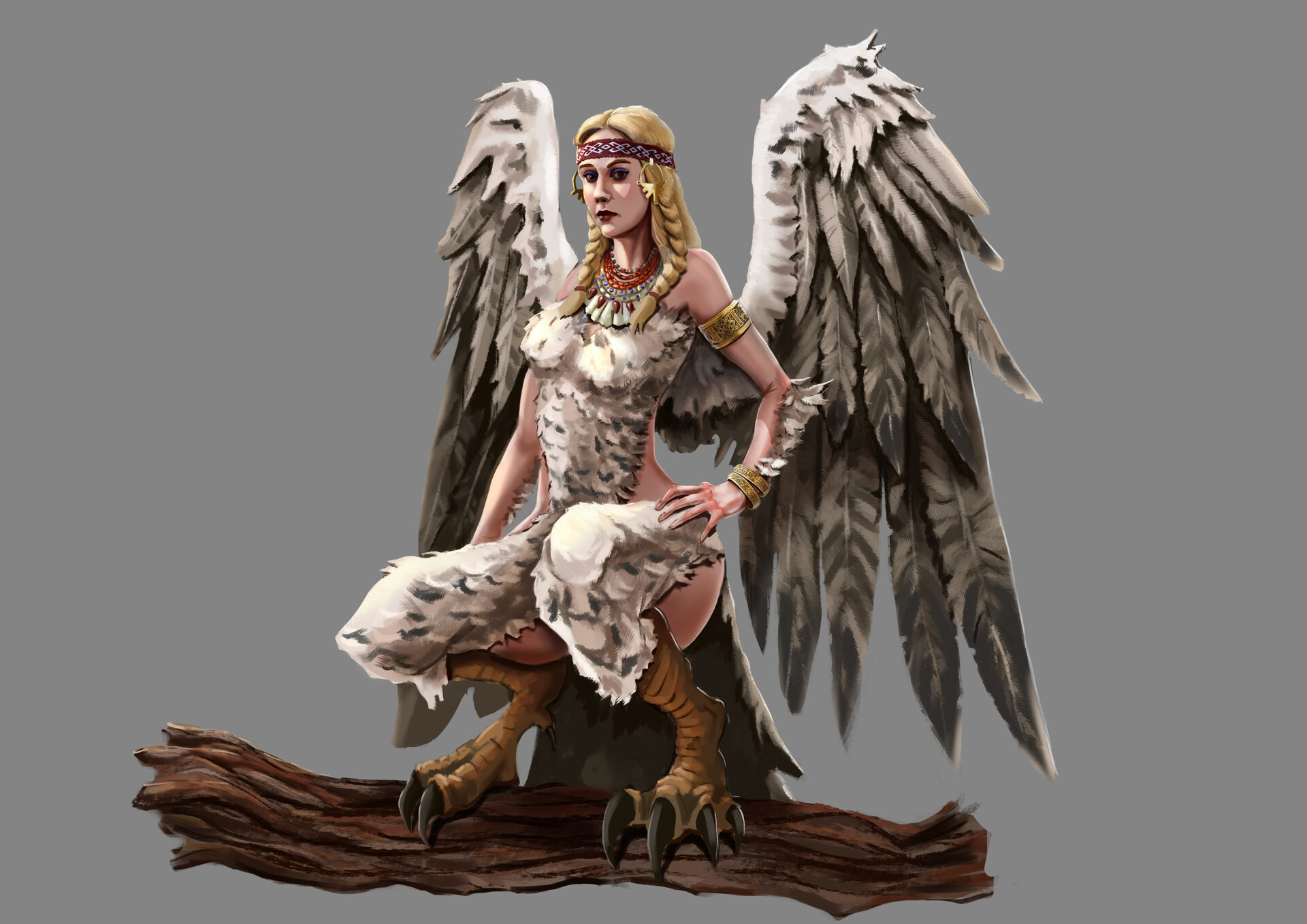 ArtStation Alkonost tribe