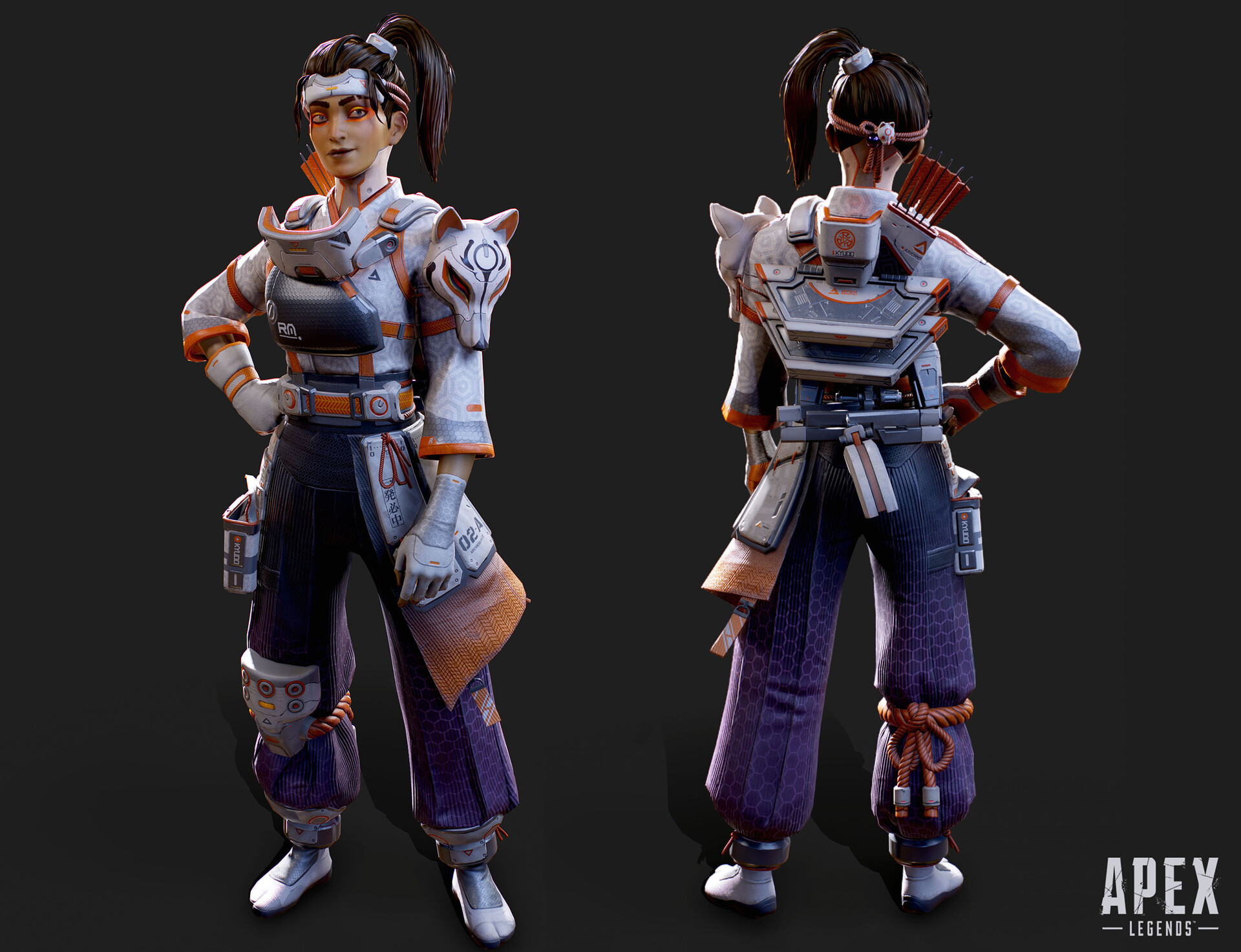 Sam Sun Apex Legends Rampart Crafty Kitsune