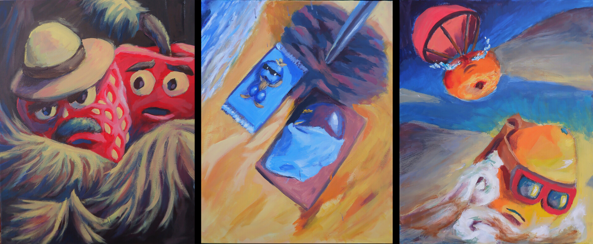 ArtStation Fruit box illustration