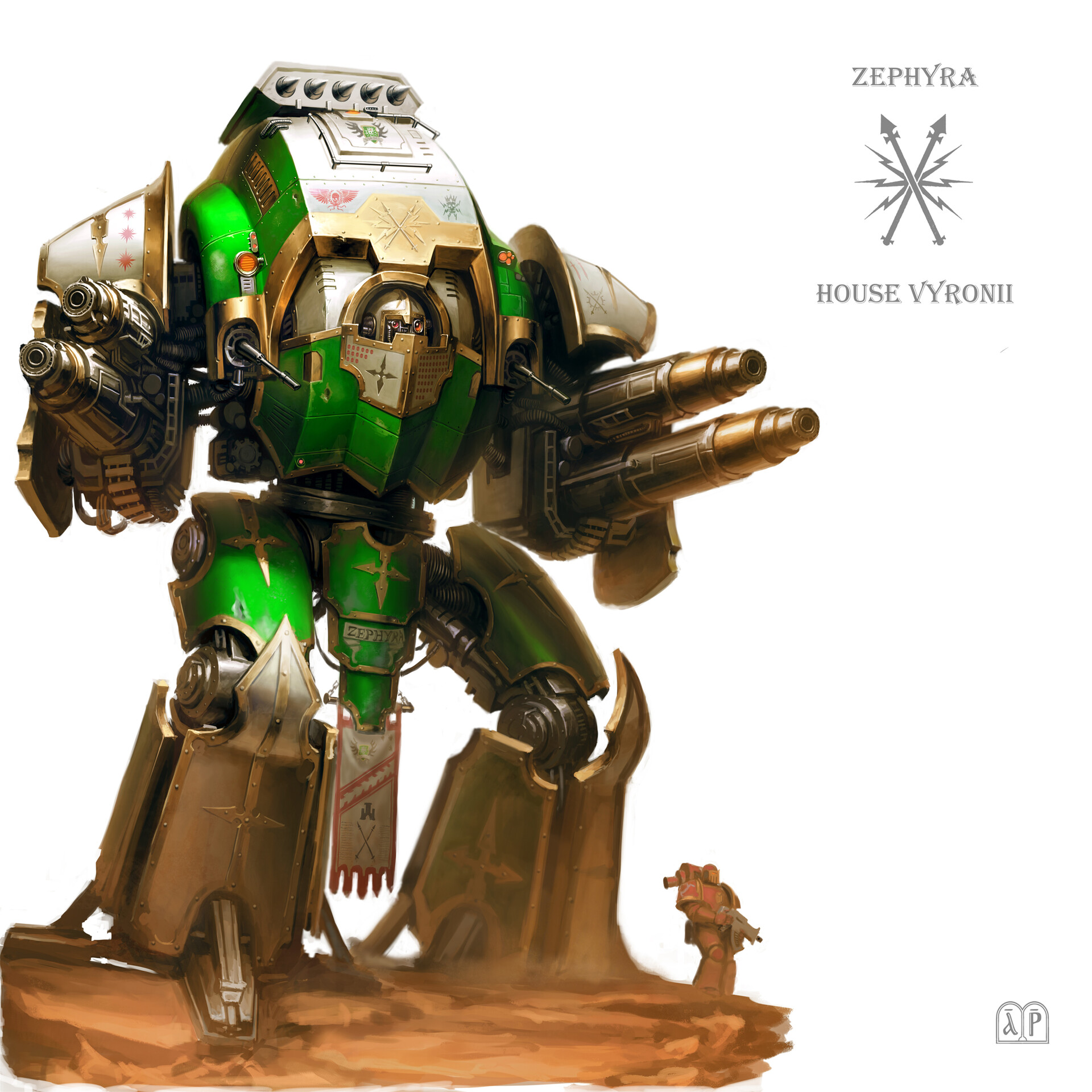 House Vyronii Acastus Porphyrion ZEPHYRA by Elijah ArhPriest r