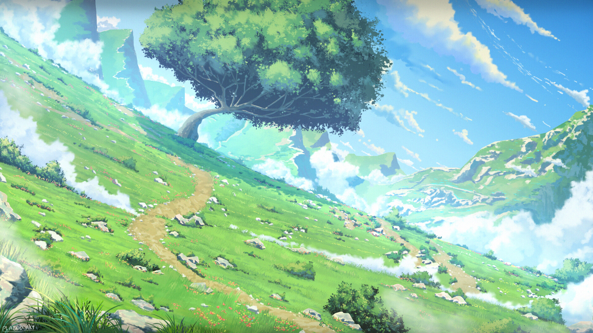 ArtStation Green vibe