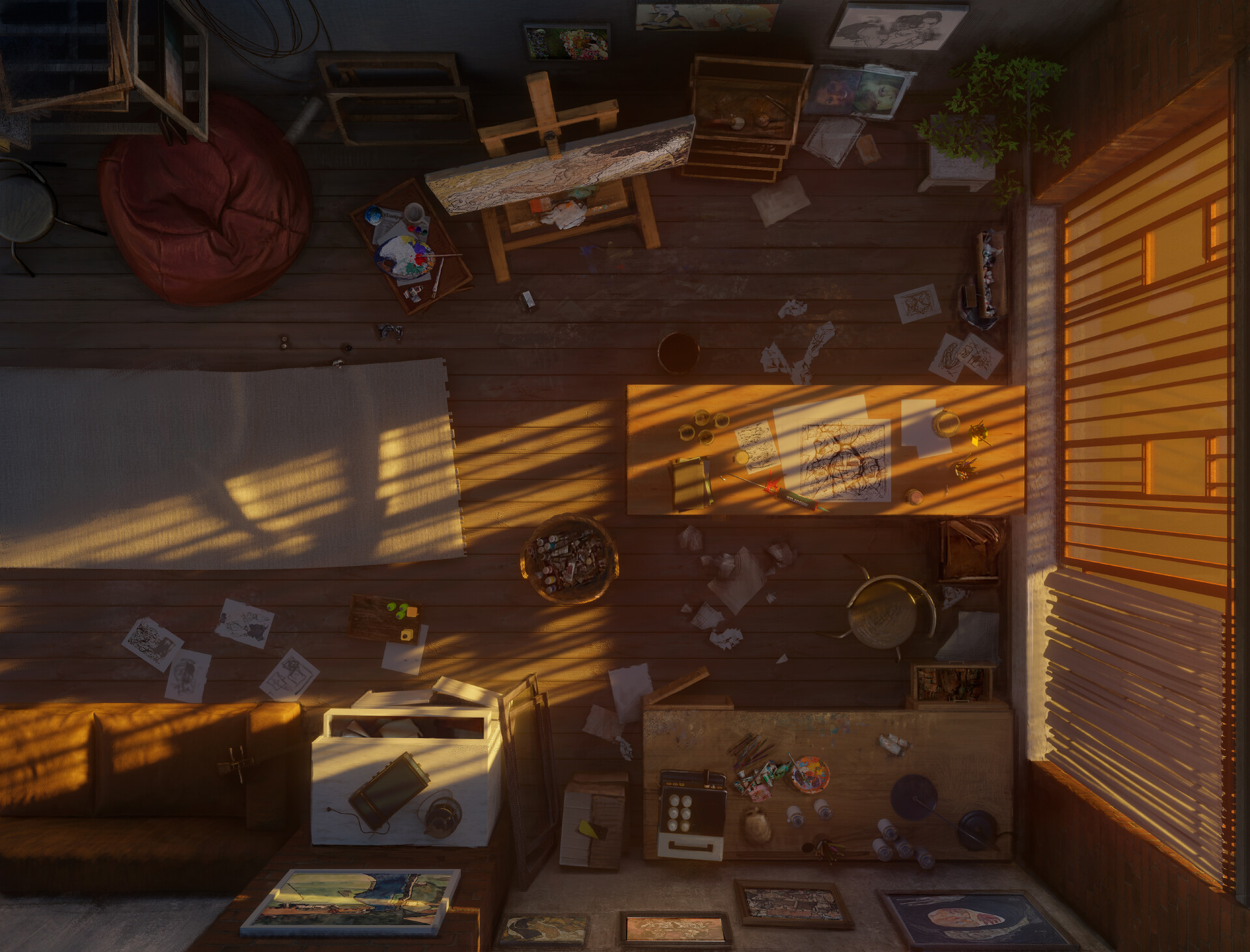 ArtStation - Tiles for Vampire: The Masquerade — CHAPTERS