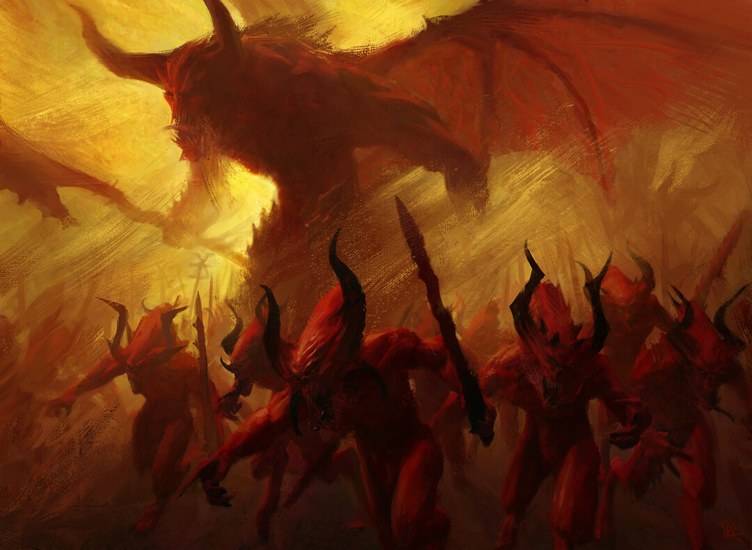 Artstation Khorne Practice Fan Art Thibault Ollier