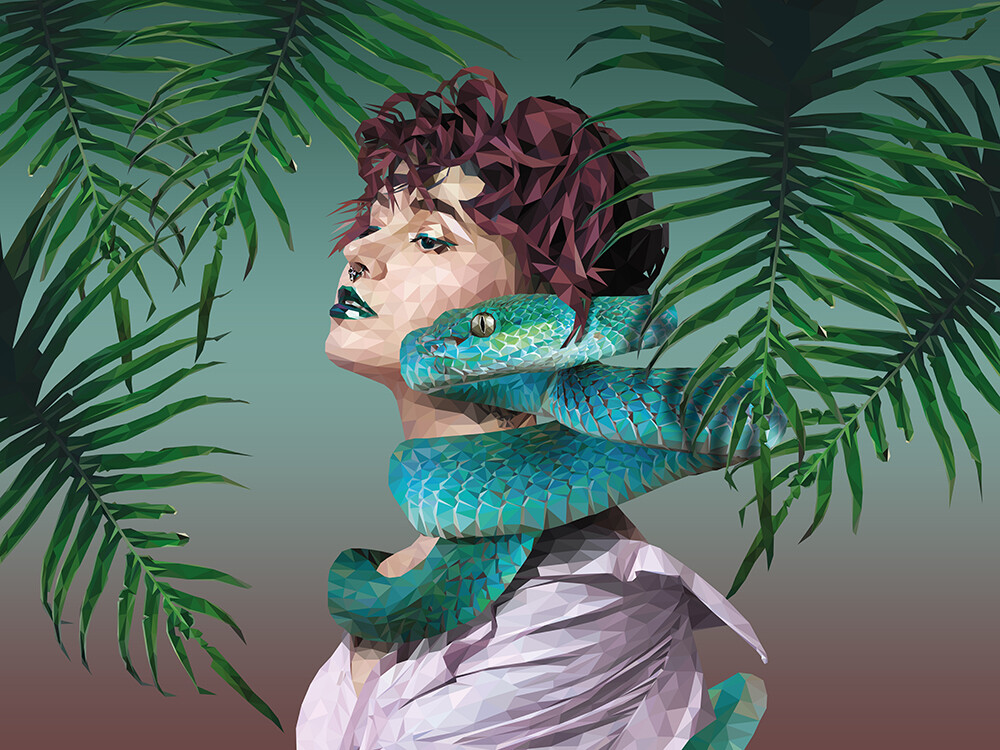 snake woman