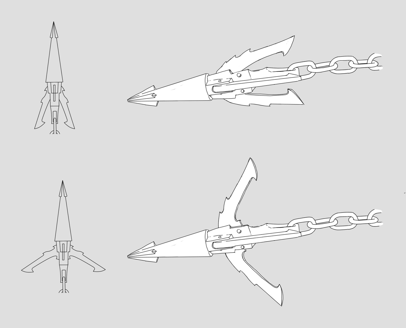 Harpoon mechanism