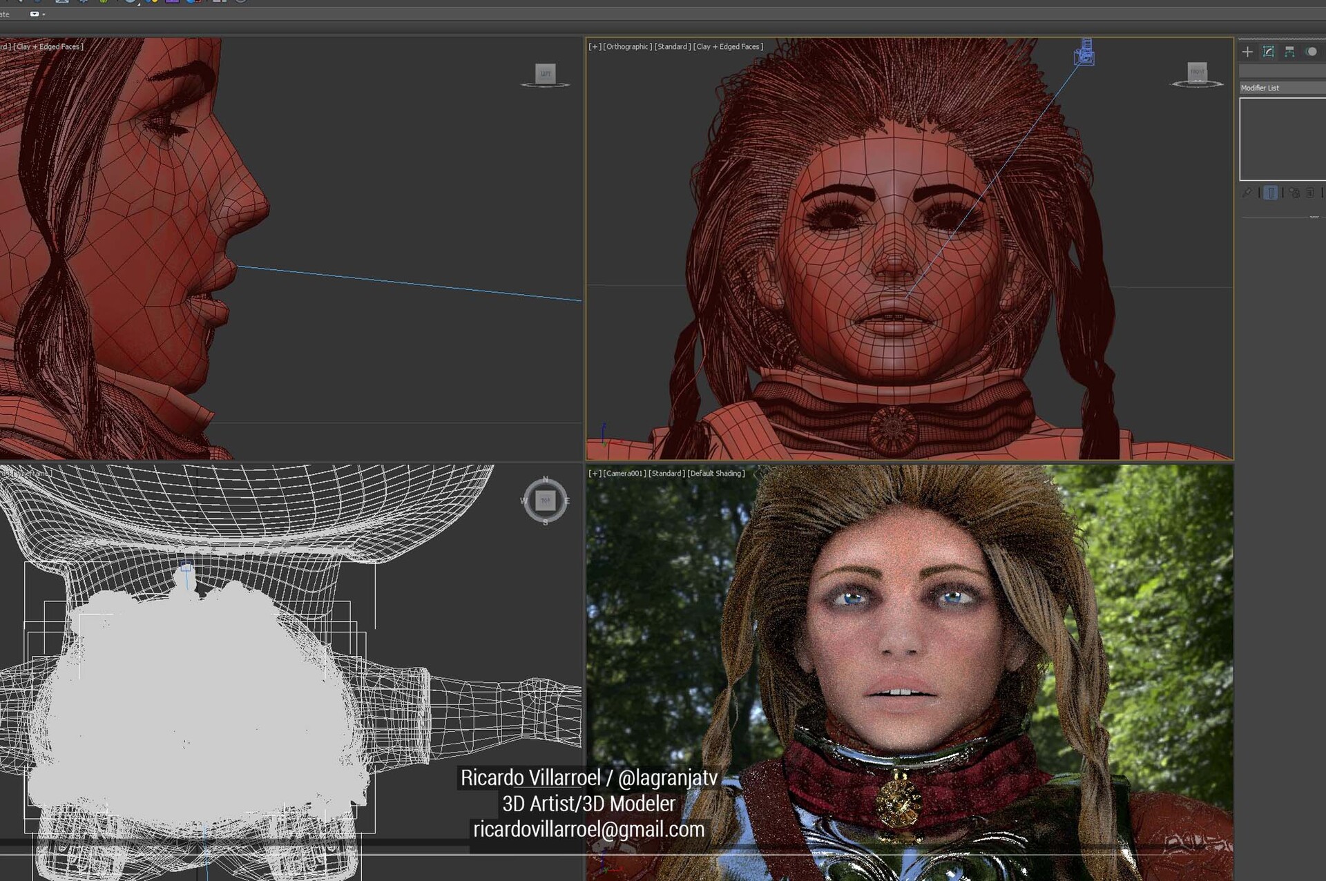 3ds Max for final render, displacement map adjust