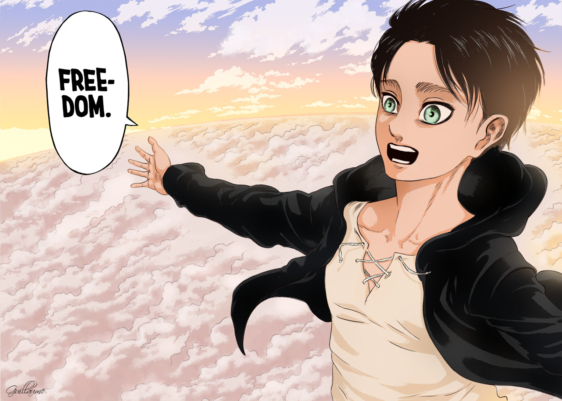 ArtStation - Eren's Freedom