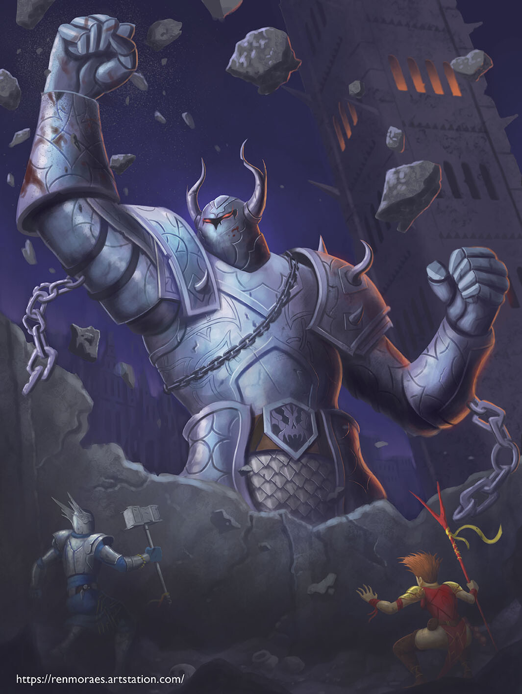 Artstation Iron Titan