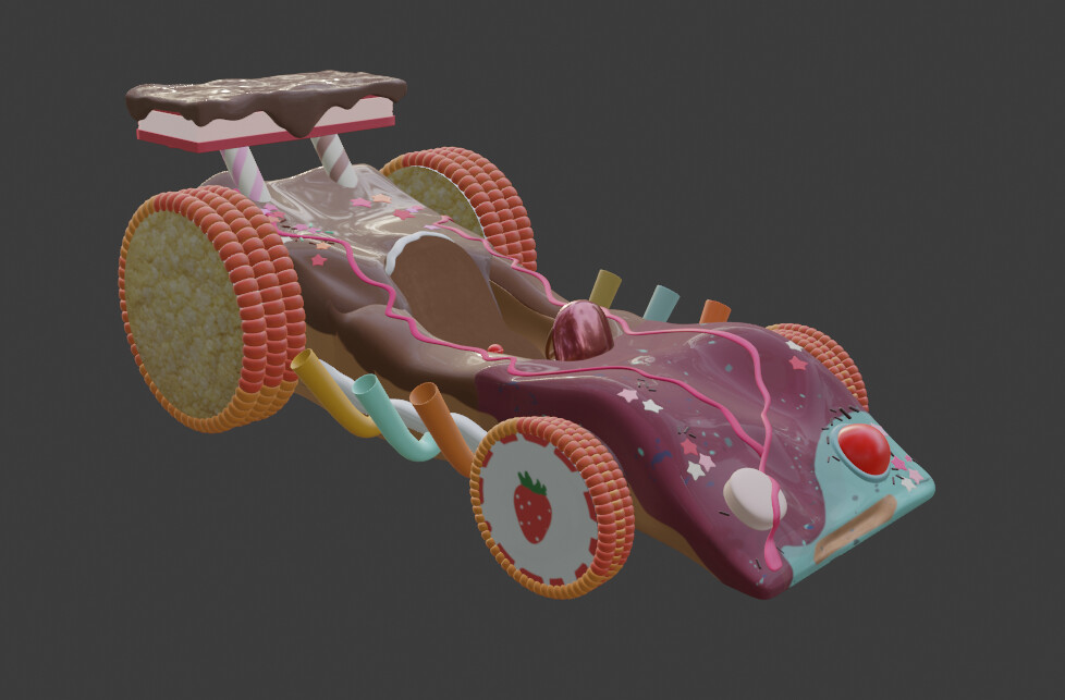 ArtStation Vanellope Von Schweetz Race Car From The Movie, 58 OFF(07)