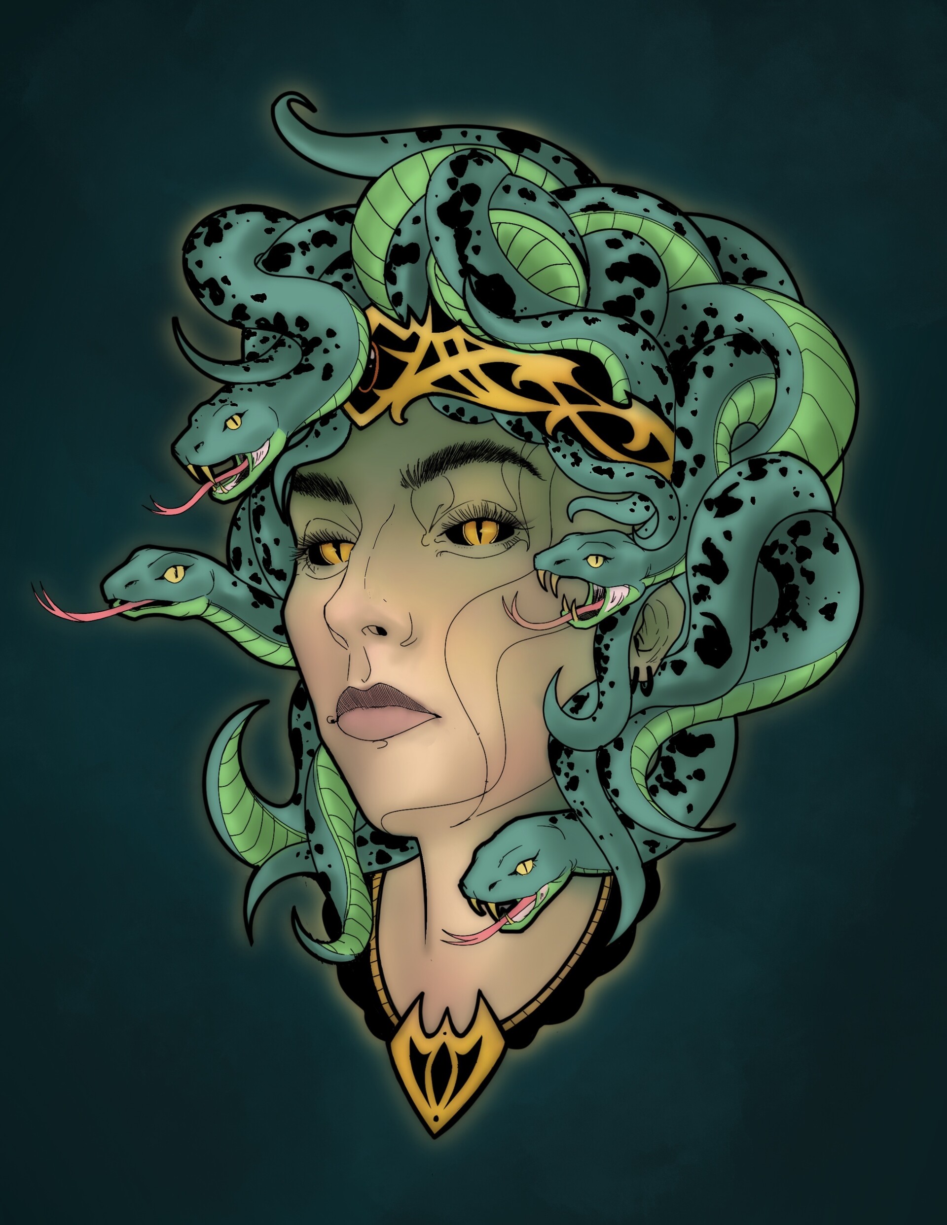 ArtStation - medusa