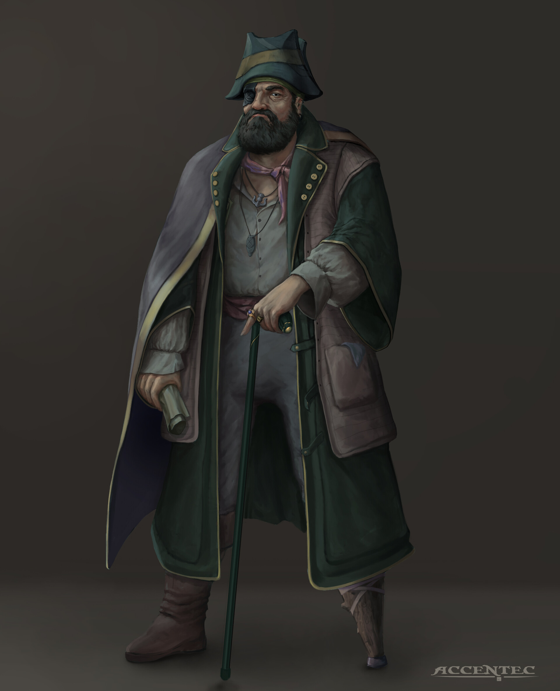 ArtStation - Пират-Дарбин