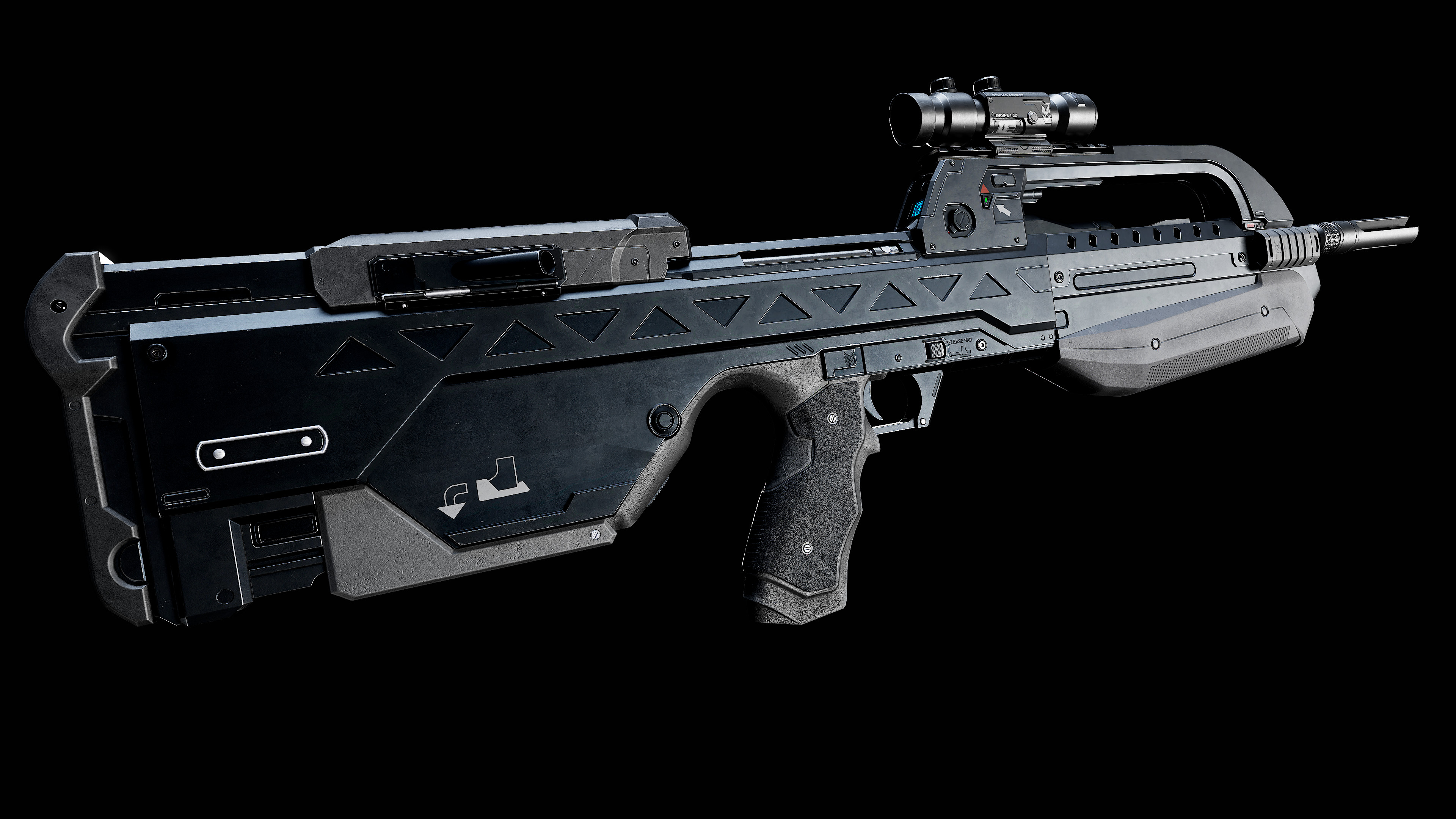 Jared Harris - Halo BR55 Battle Rifle - Far Isle