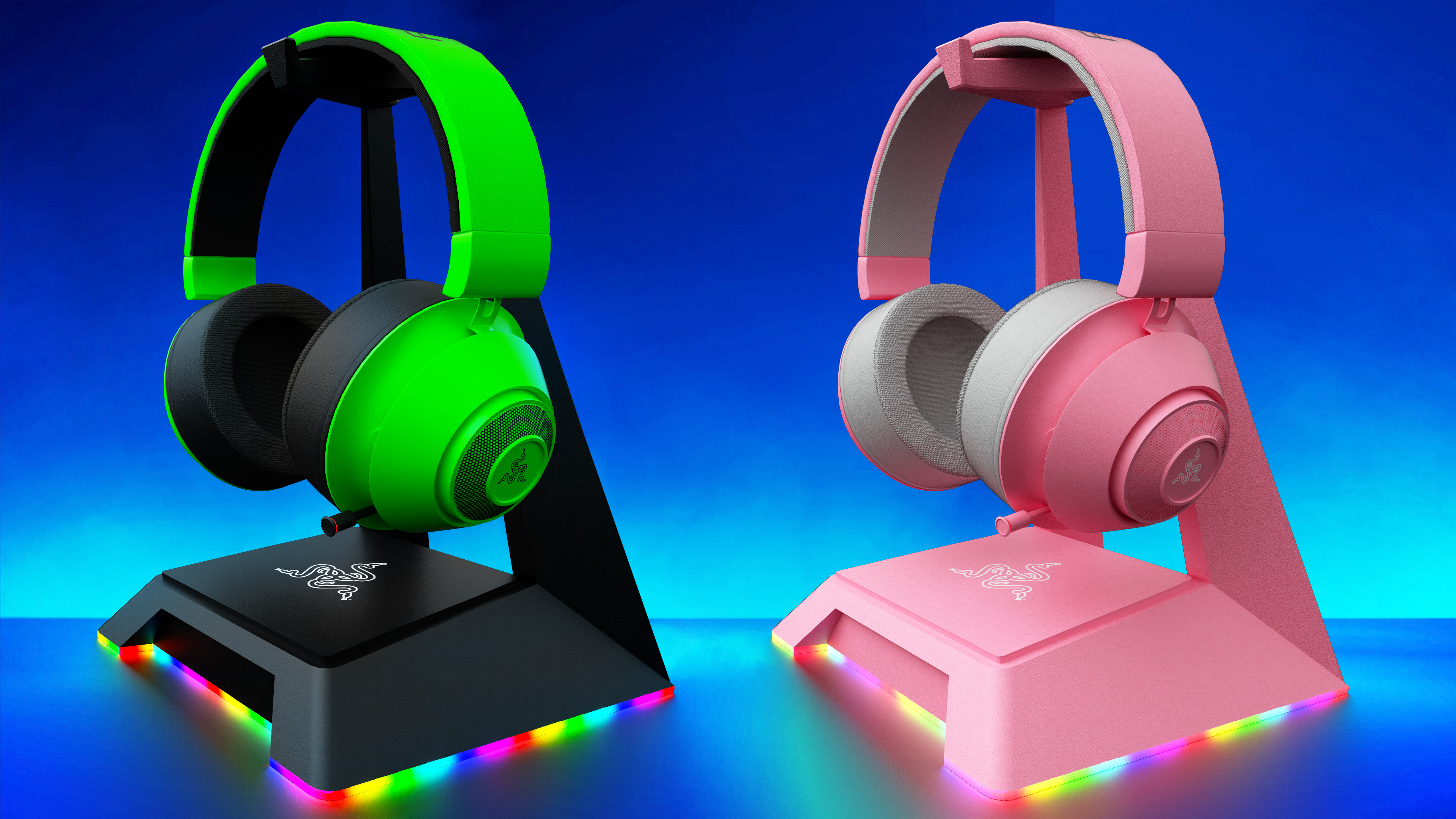Colour variations of the headset