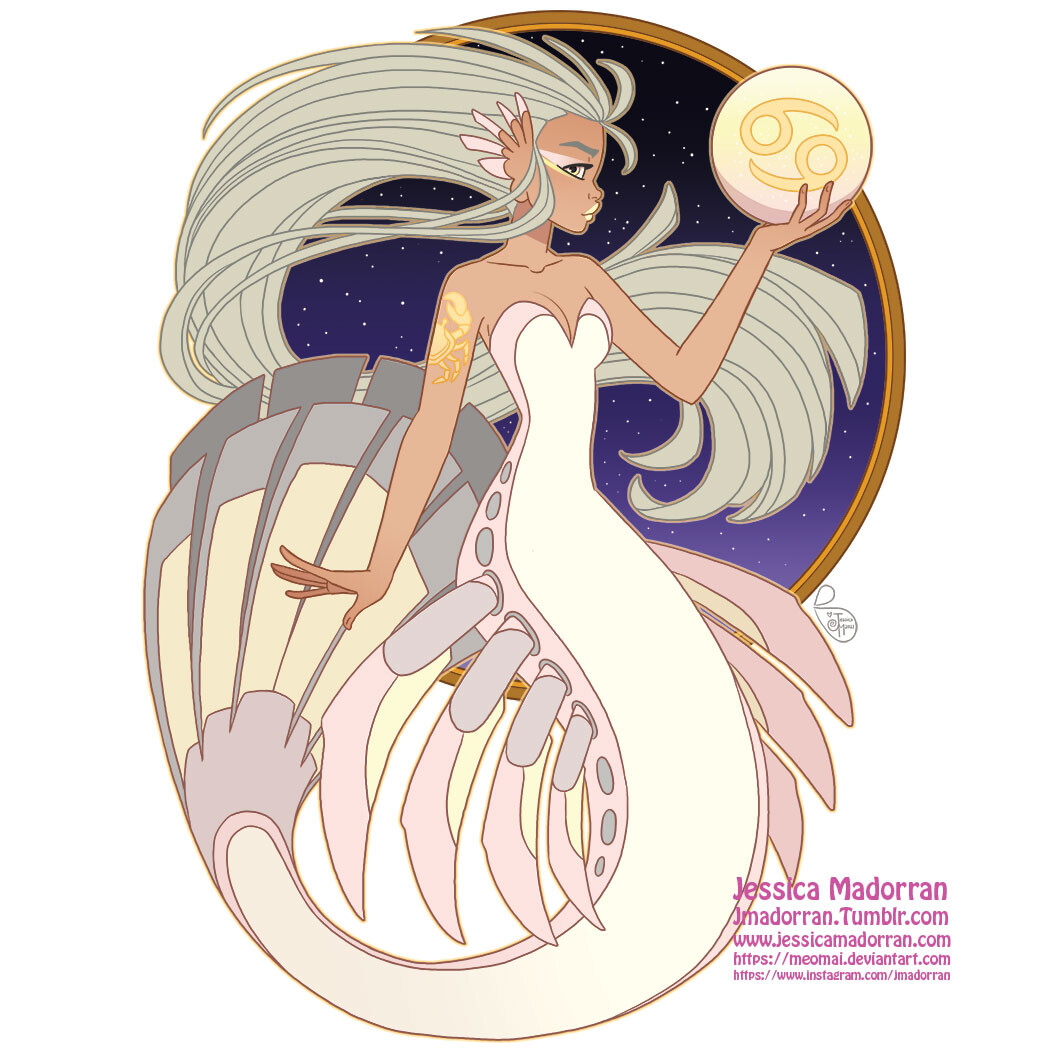 Patreon - May 2021  - Zodiac Mermaid- Cancer