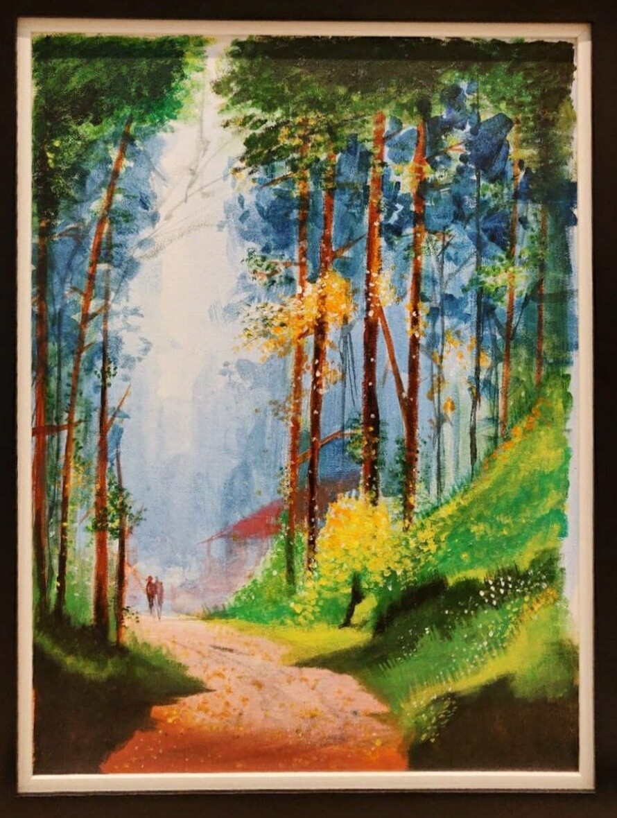 ArtStation - Forest Acrylic