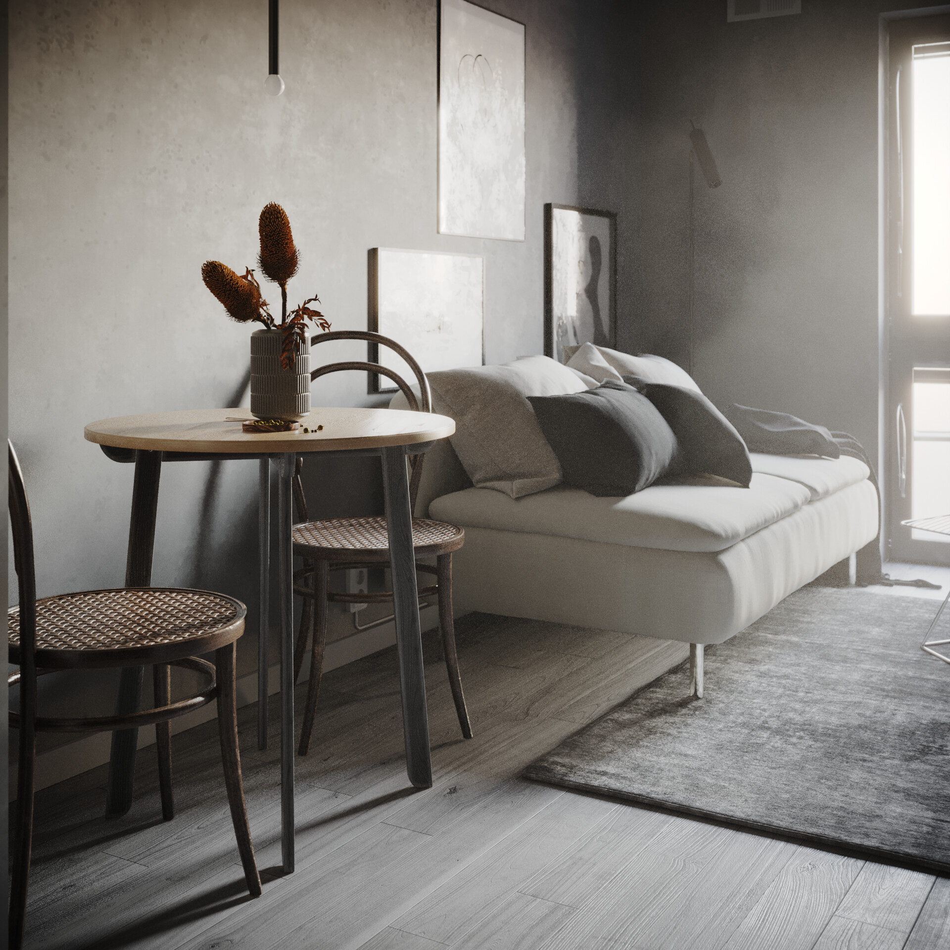 Xavier Pérez - The mist | Corona render