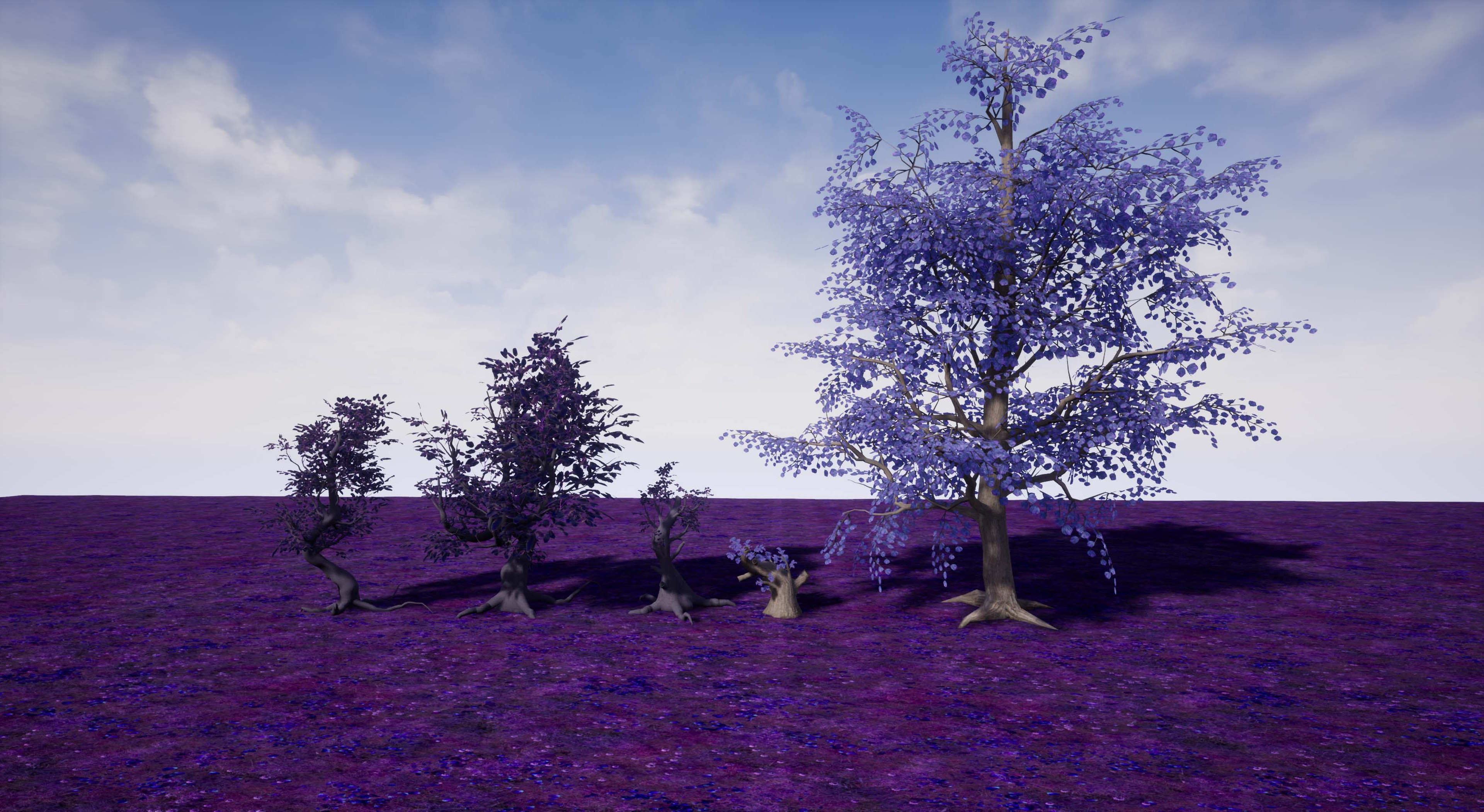 Trees from Speed Tree 