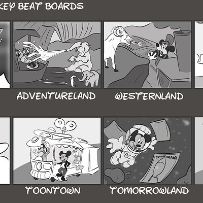 "Celebrate" Beat Boards & Concept Design