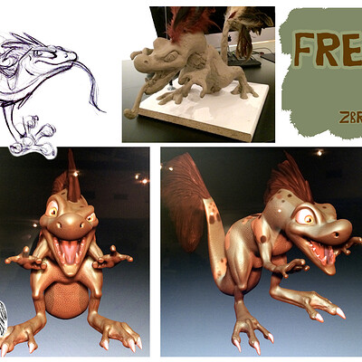 Frederick Character Design & Sculpt