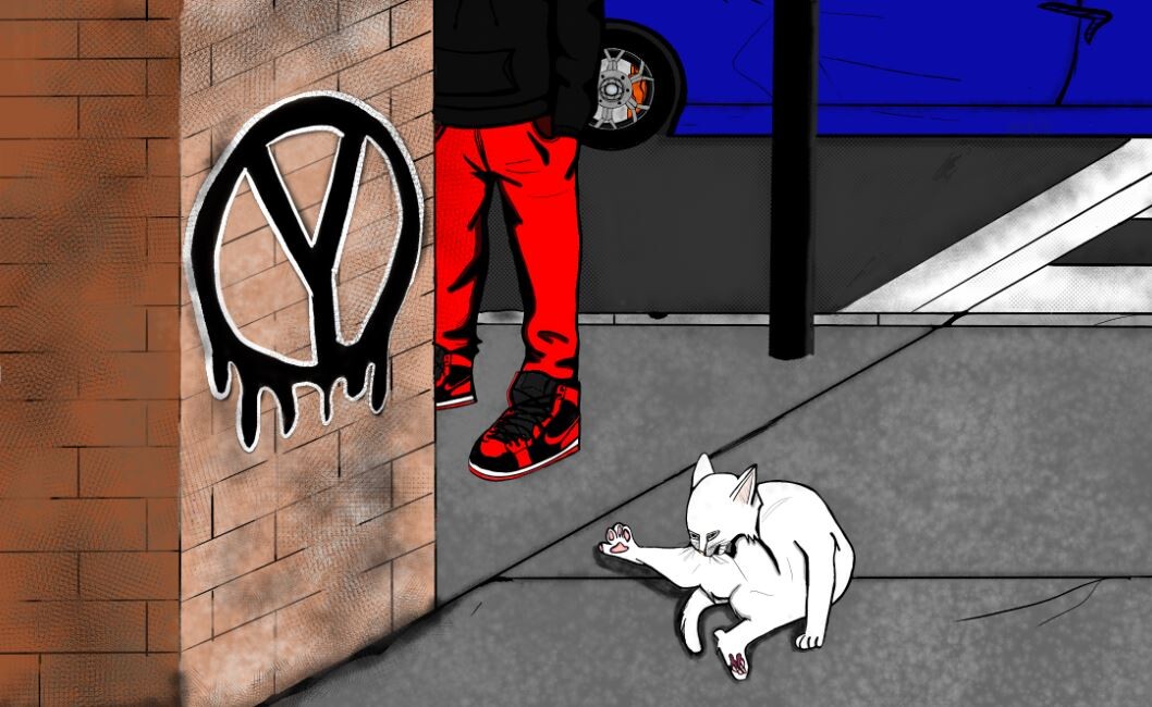 Street Corner Cat