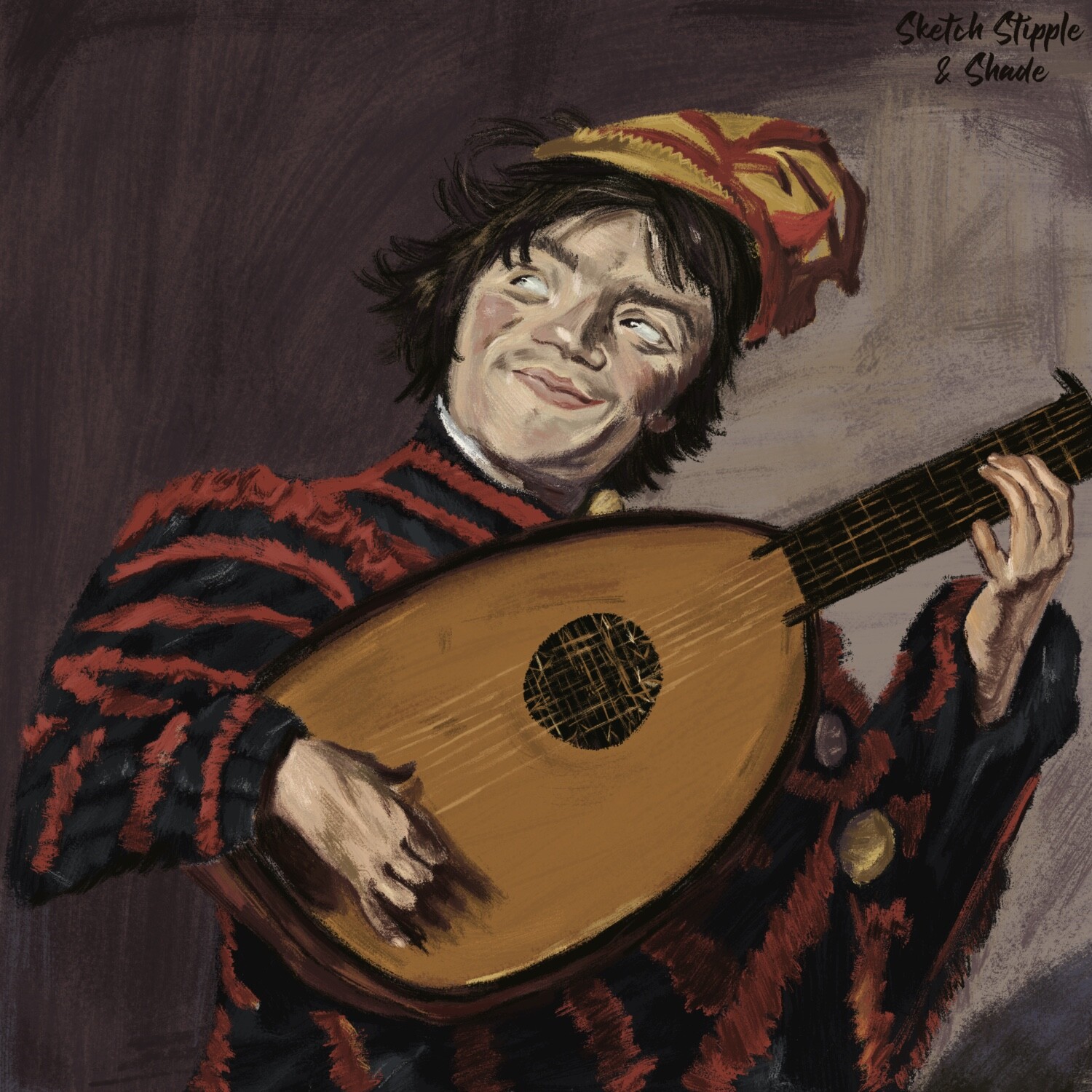ArtStation The Lute Player Master Study