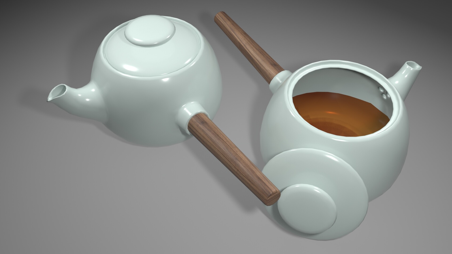 ArtStation tea pot