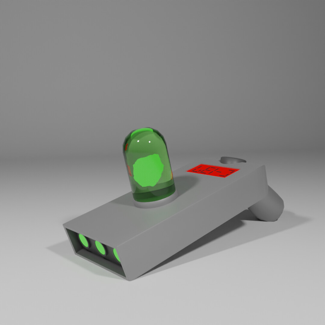 ArtStation - Rick's Portal Gun